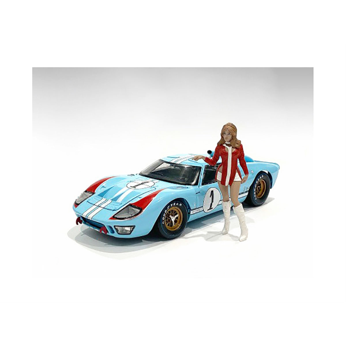 Race Day 2 Figurine V For 1/24 Scale Models By American Diorama