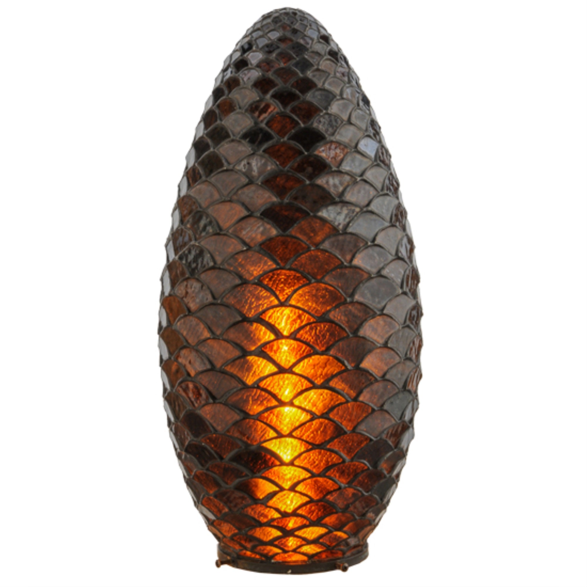 9.5'W Tiffany Pinecone Shade