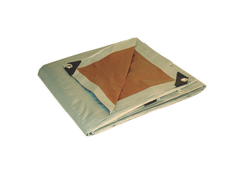 Tarp Brn/Slv 10'X12' (Pack Of 1)
