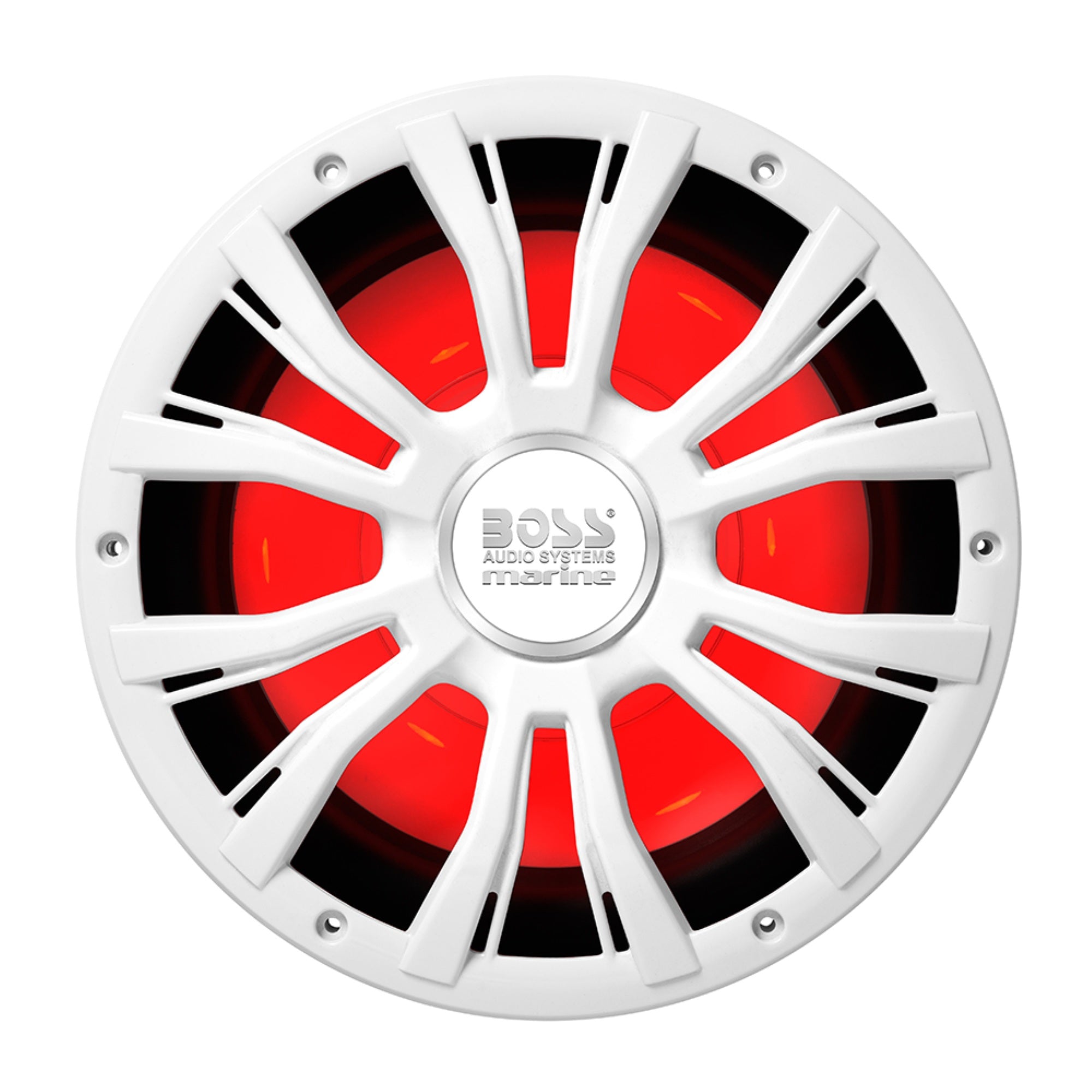 Boss Audio Mrgb10W 10' Marine 800W Subwoofer W/ Multicolor