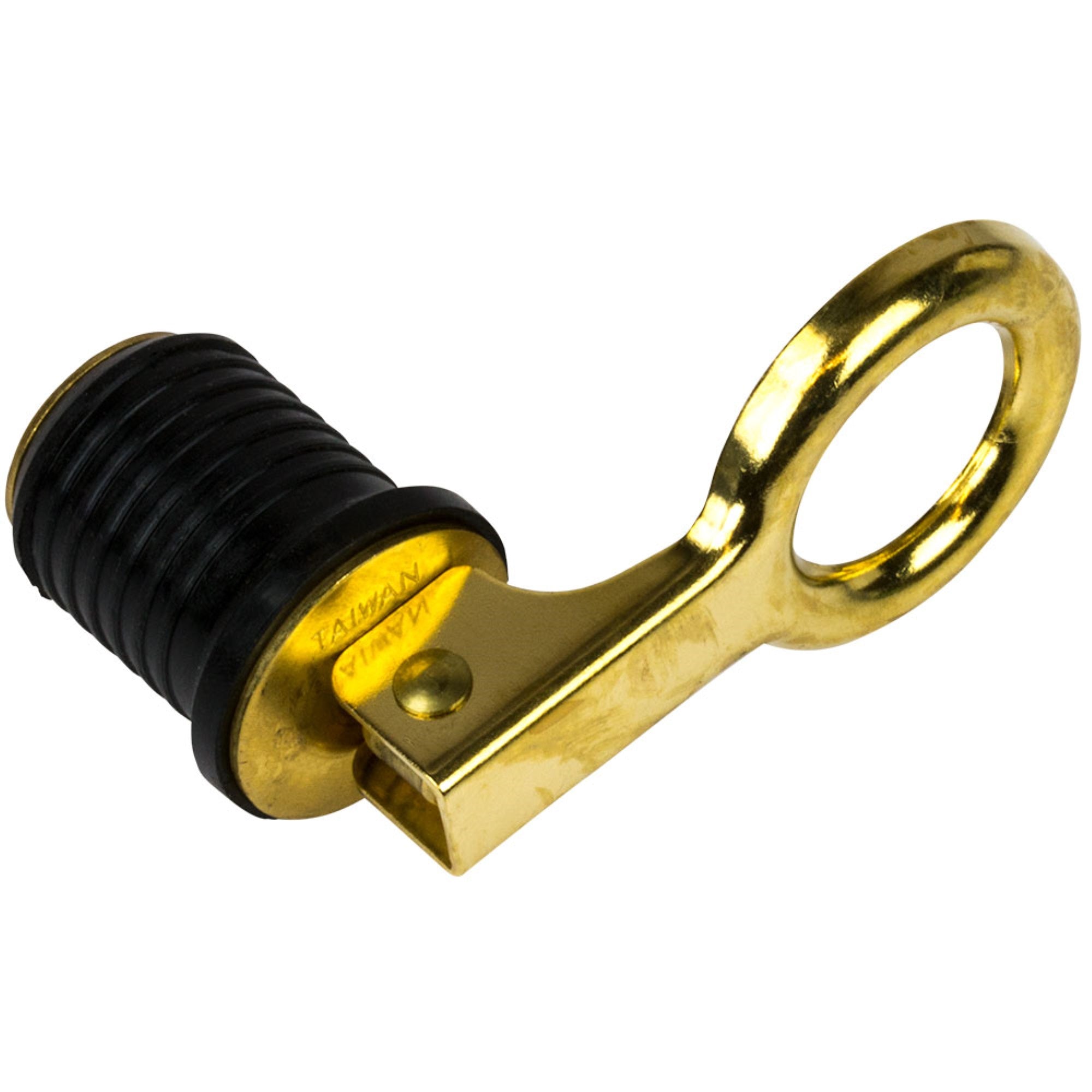 Sea Dog Brass Snap Handle Drain Plug 1 1/4'