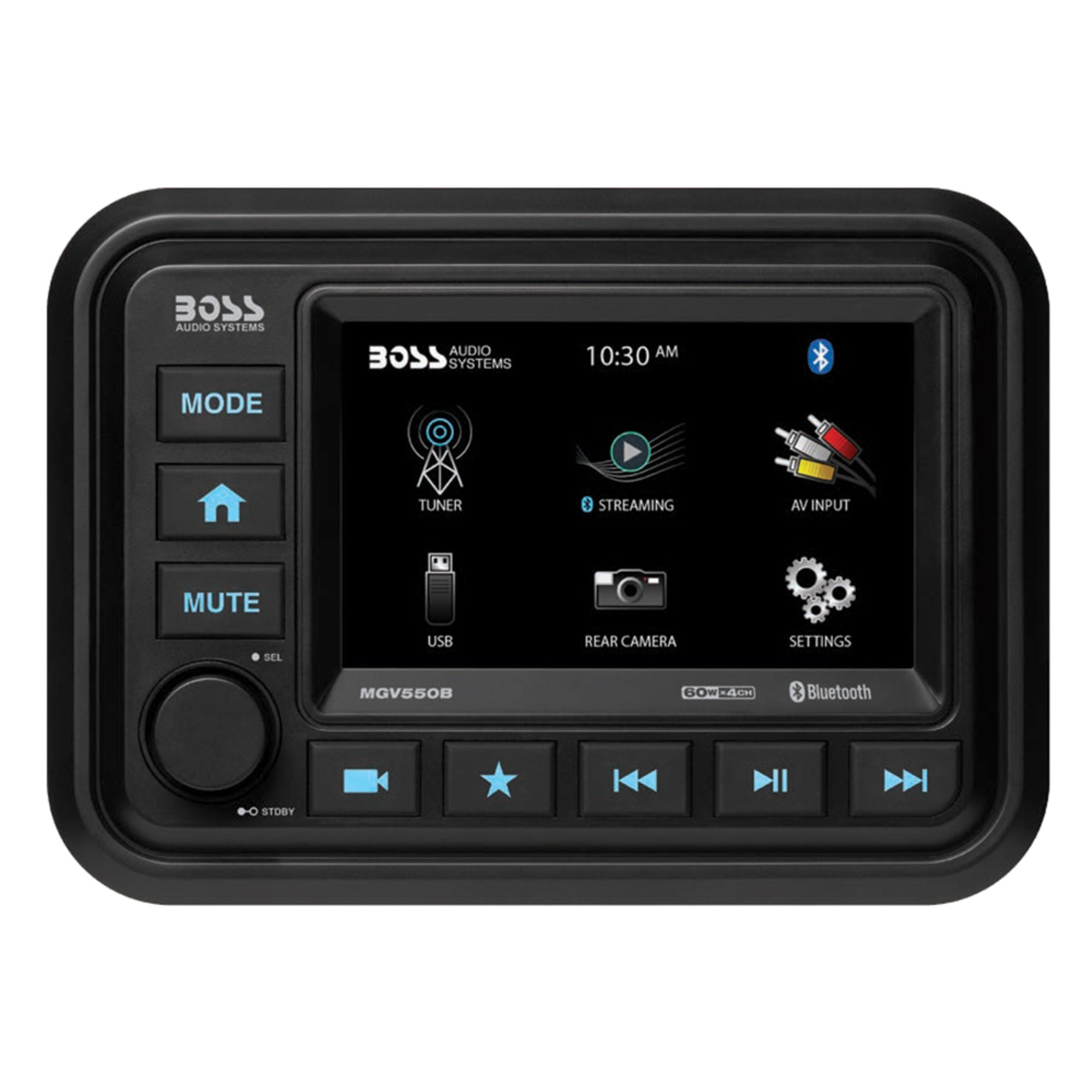 Boss Audio Marine Gauge  Receiver - Mgv550B