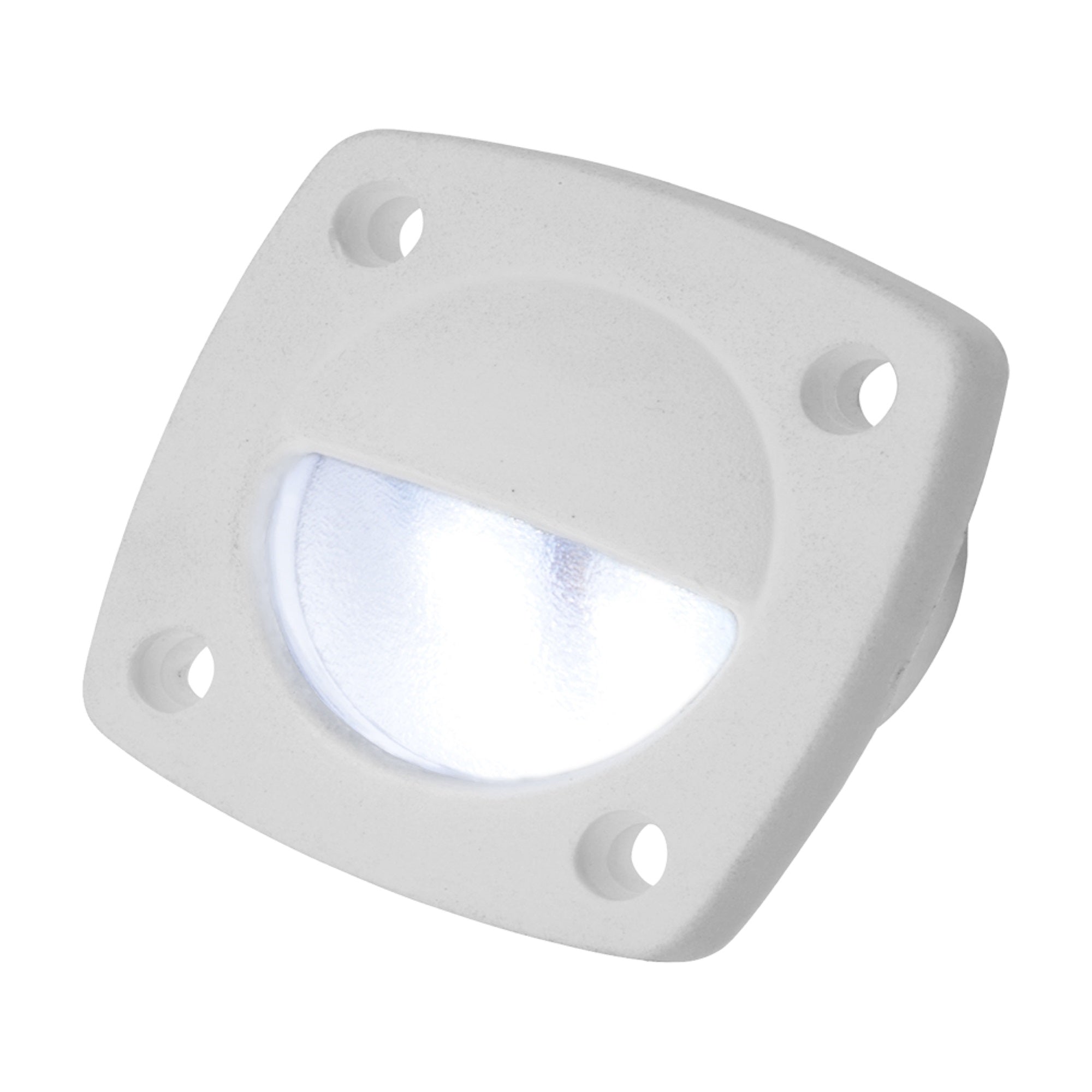 Sea Dog Delrin Led Utility  Light White W/ White Faceplate