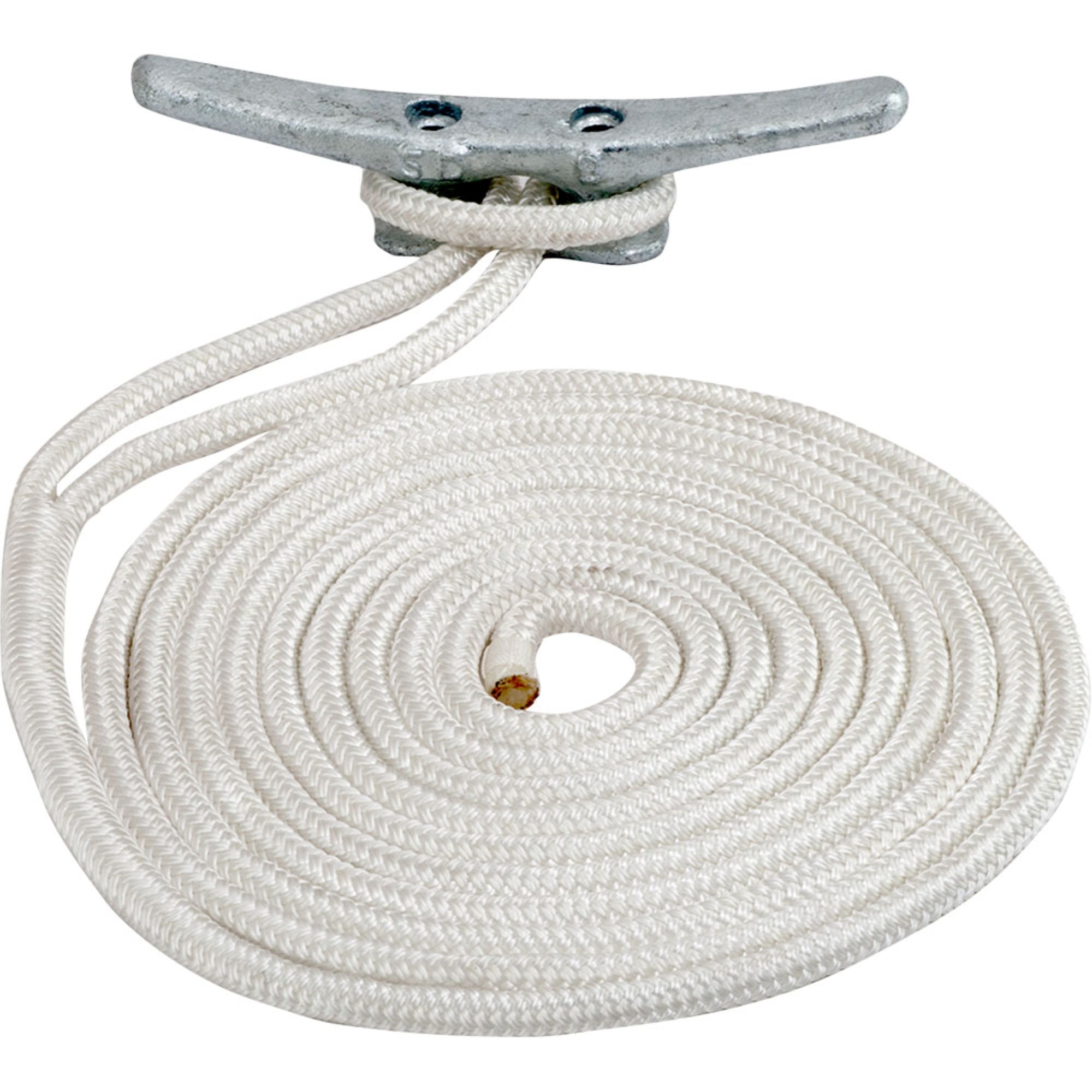 Sea Dog Double Braided Nylon 5/8' X 50' White