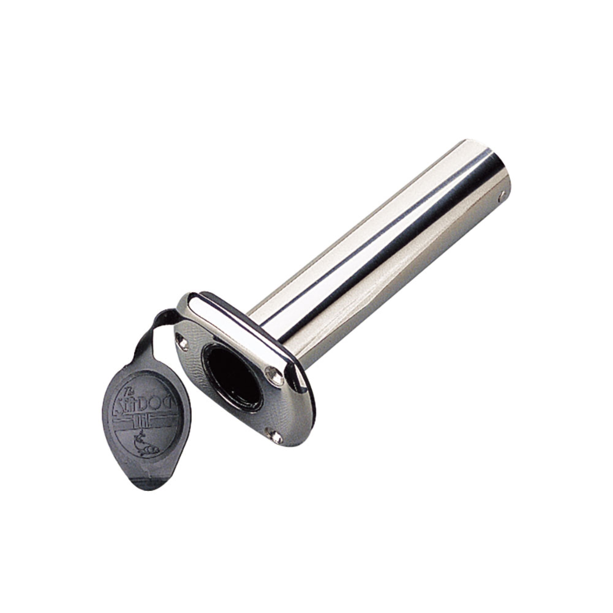 Sea Dog Cast Stainless Steel  90 Degree Rod Holder W/Cap