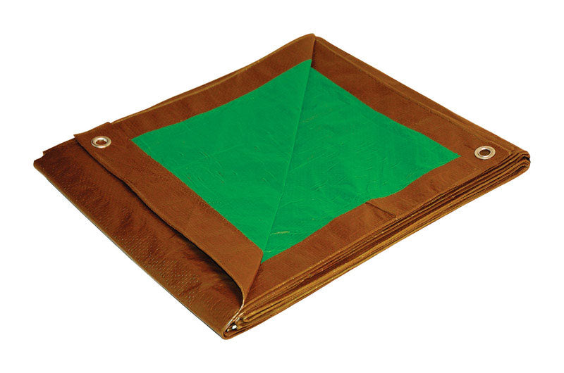 Tarp Rvrsbl Br/Gn 12X16' (Pack Of 1)