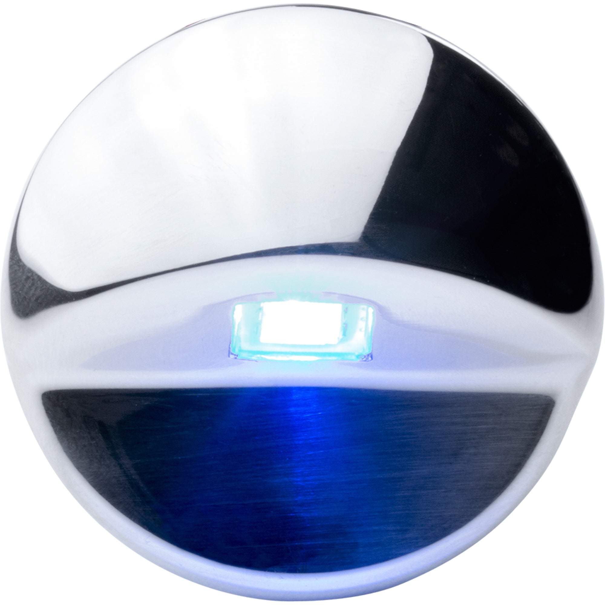 Sea Dog Stainless Led Courtesy Down Light Half Sphere Blue