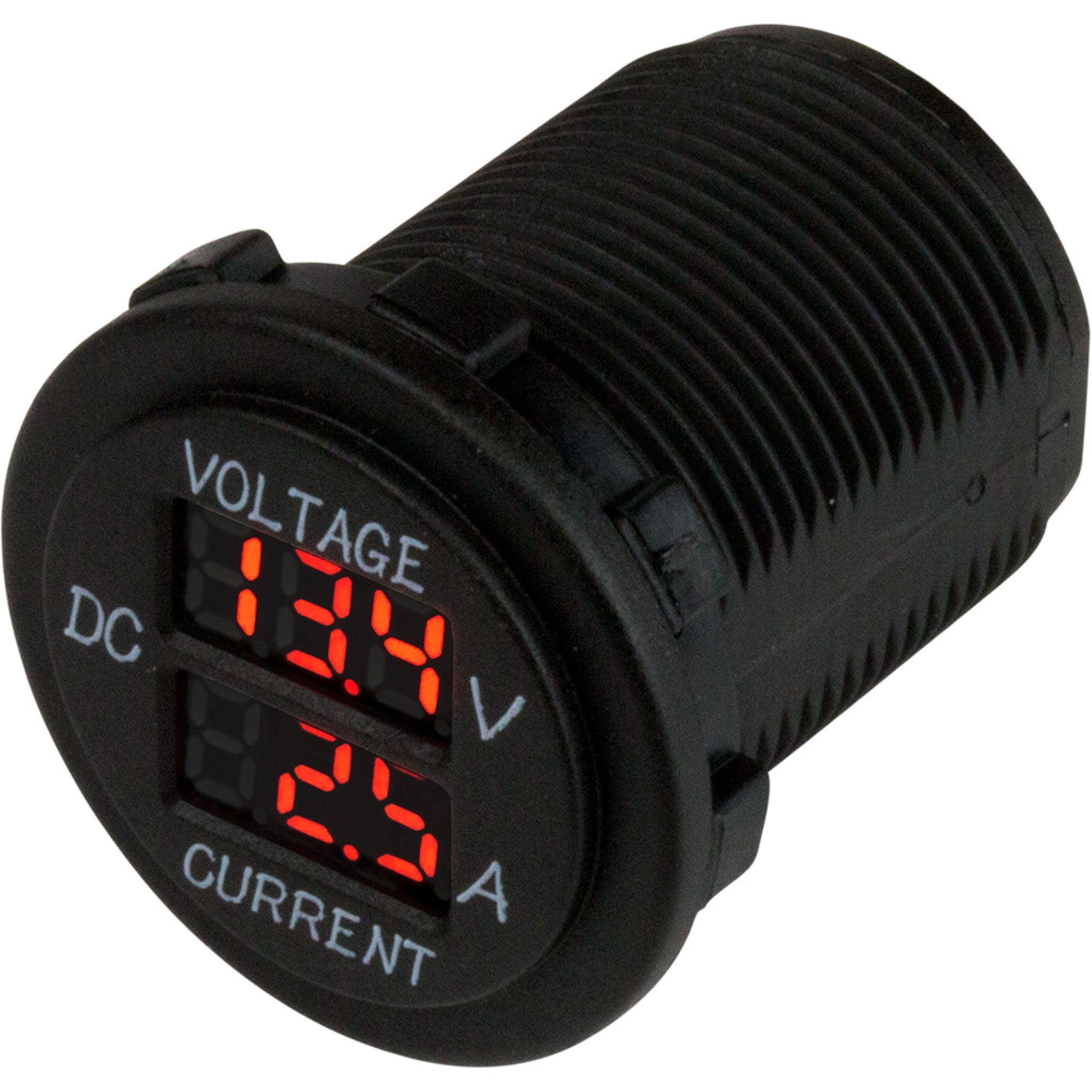 Sea Dog Round Voltage & Amp Meter 6V-30V & 0 Amp- 10A