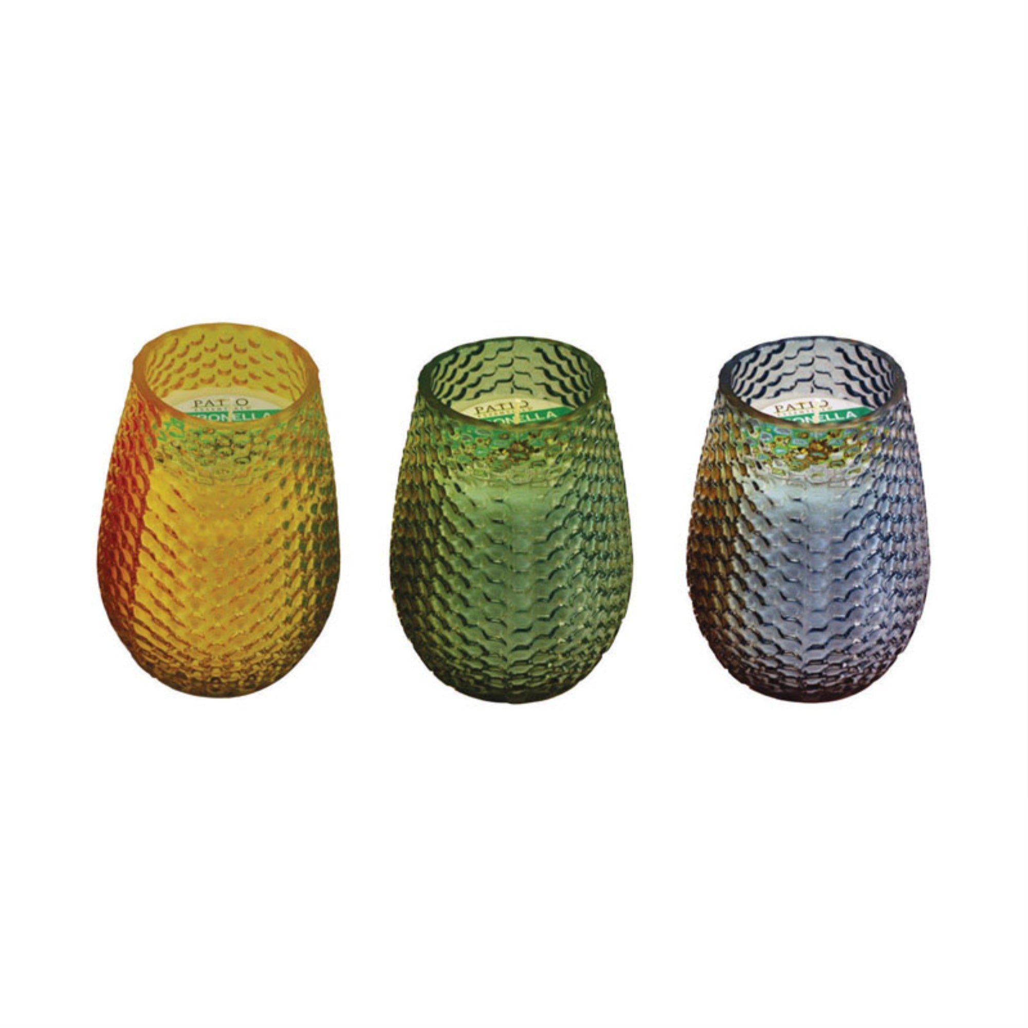 Candle Citronl Glass 8Oz (Pack Of 9)