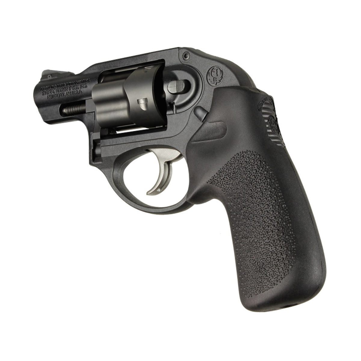 Hogue Ruger Lcr No Finger Groove Rubber Tamer Cushion Grip Black