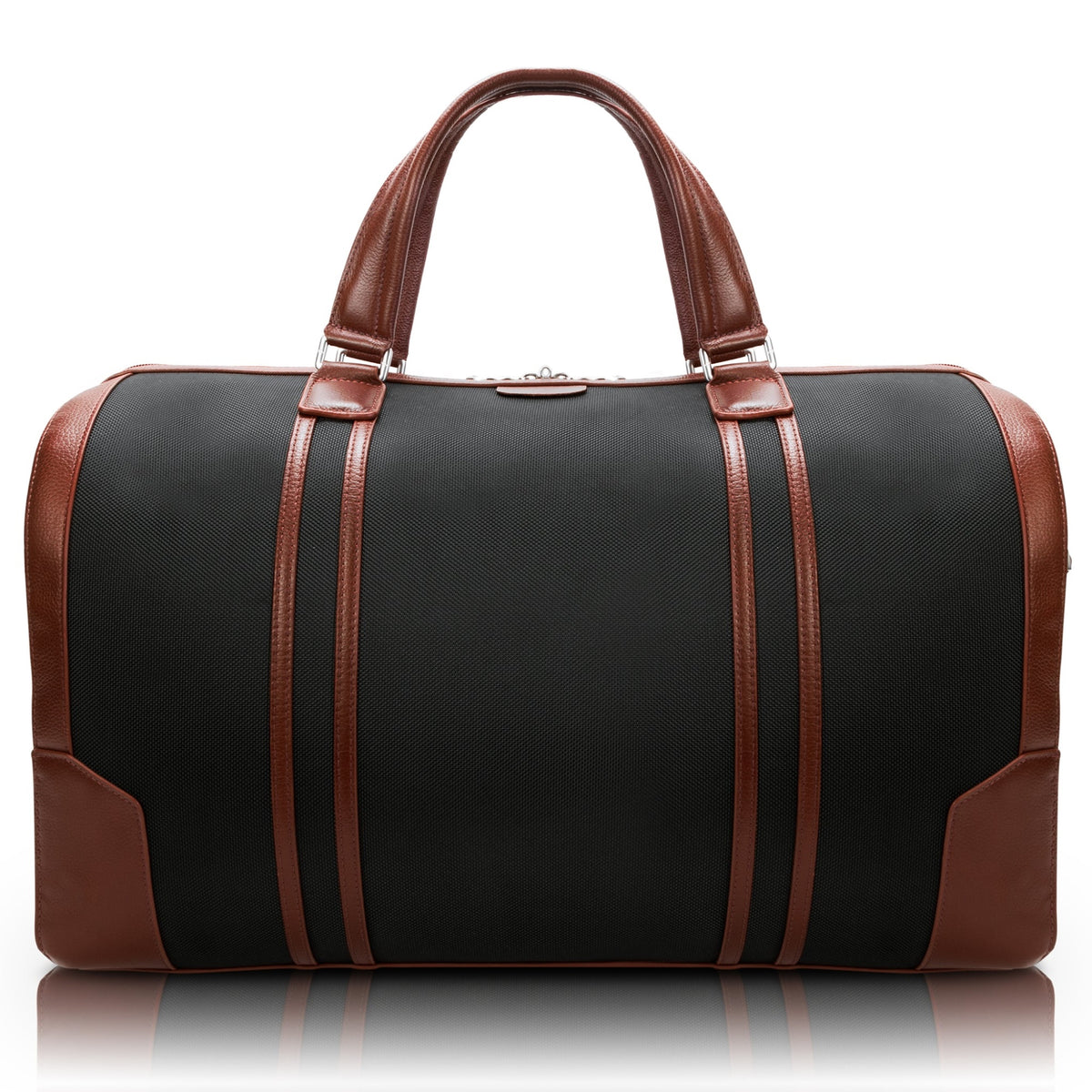 U Series | Kinzie | 20 Nylon, Two-Tone, Tablet Carry-All Duffel - Black
