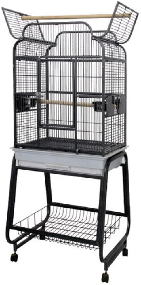 22'X18'X62' Open Victorian Top With Plastic Base 782217 Black