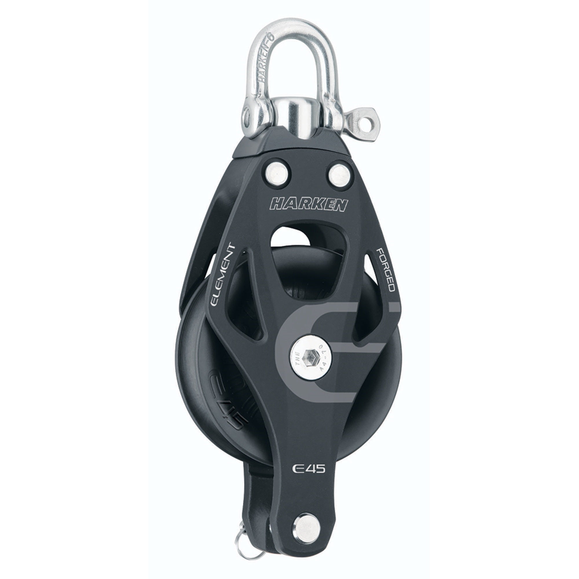 Harken 45Mm Single Element Block W/ Swivel & Becket