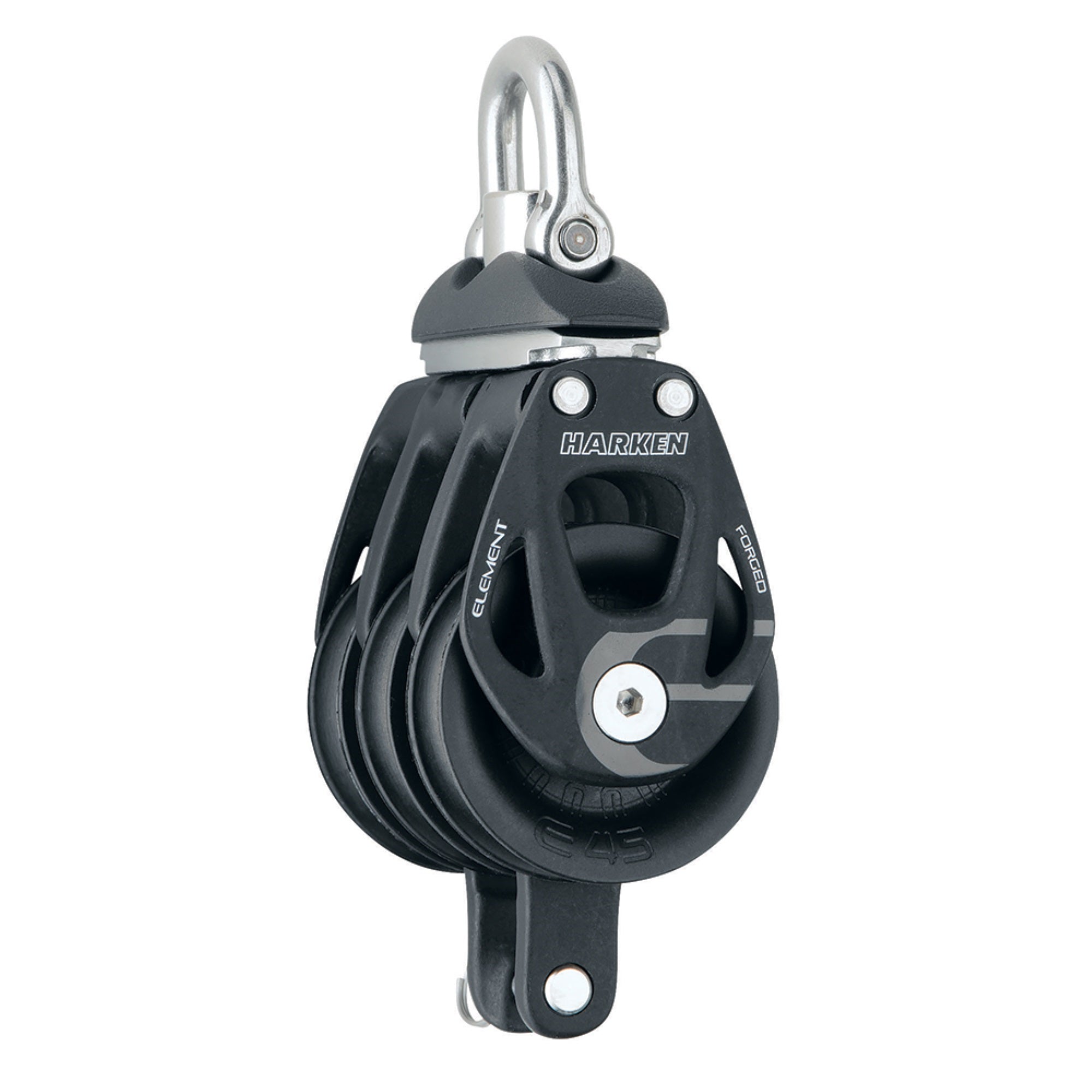Harken 45Mm Triple Element Block W/ Swivel & Becket