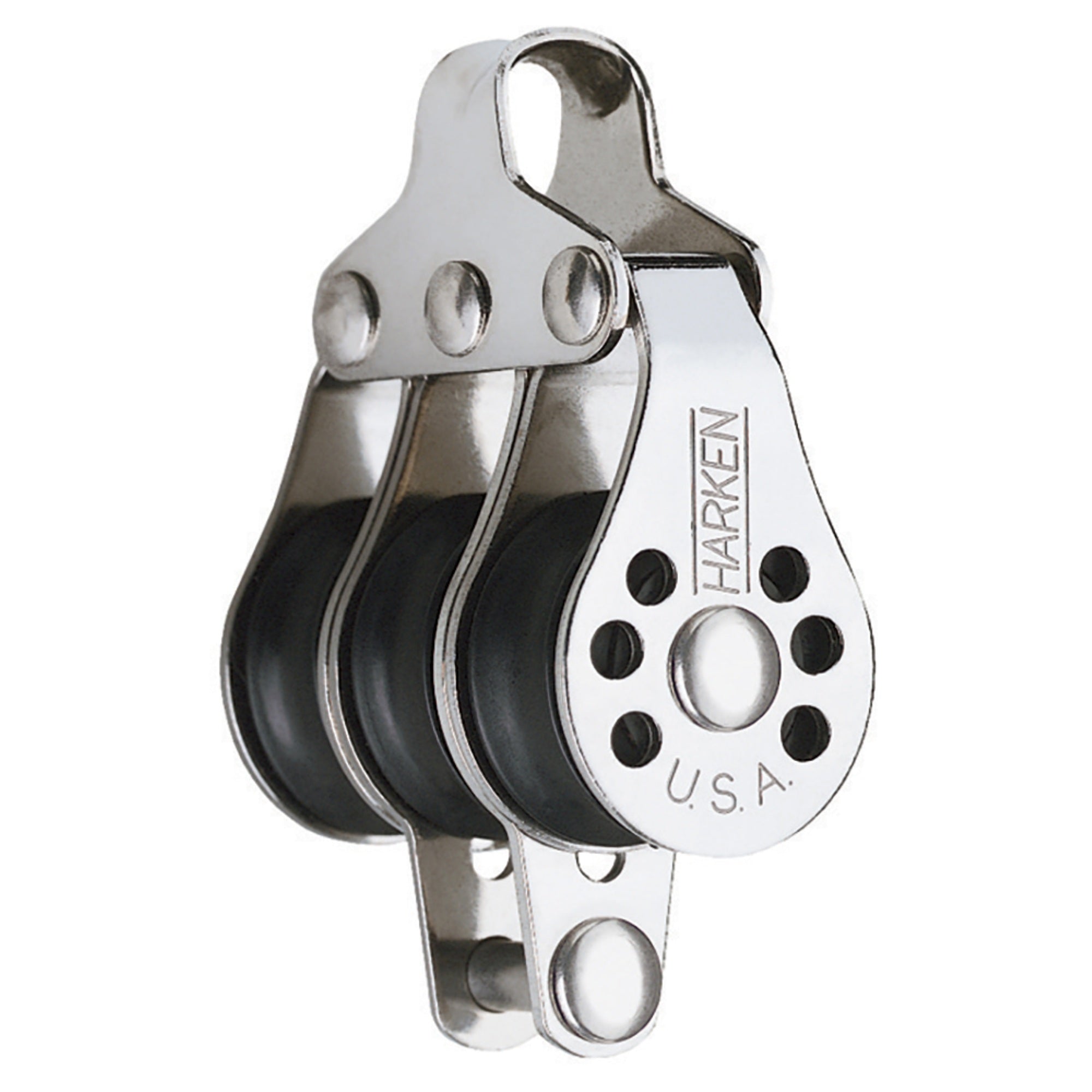 Harken 22Mm Triple Micro Block W/ Becket