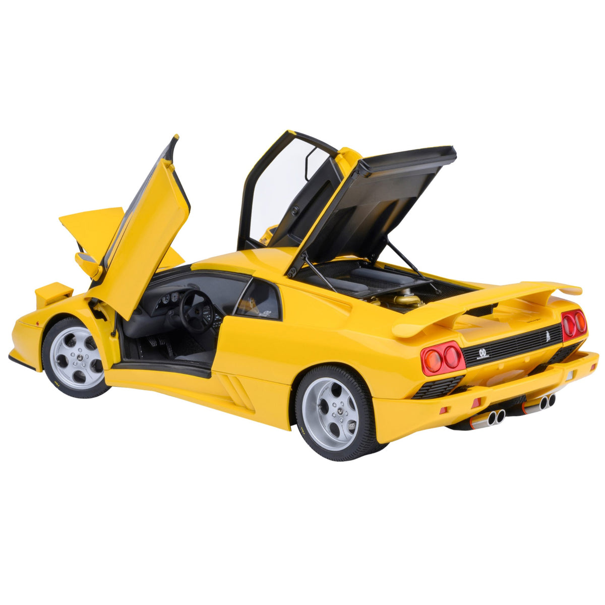 Lamborghini Diablo Se30 Jota Superfly Yellow 1/18 Model Car By Autoart