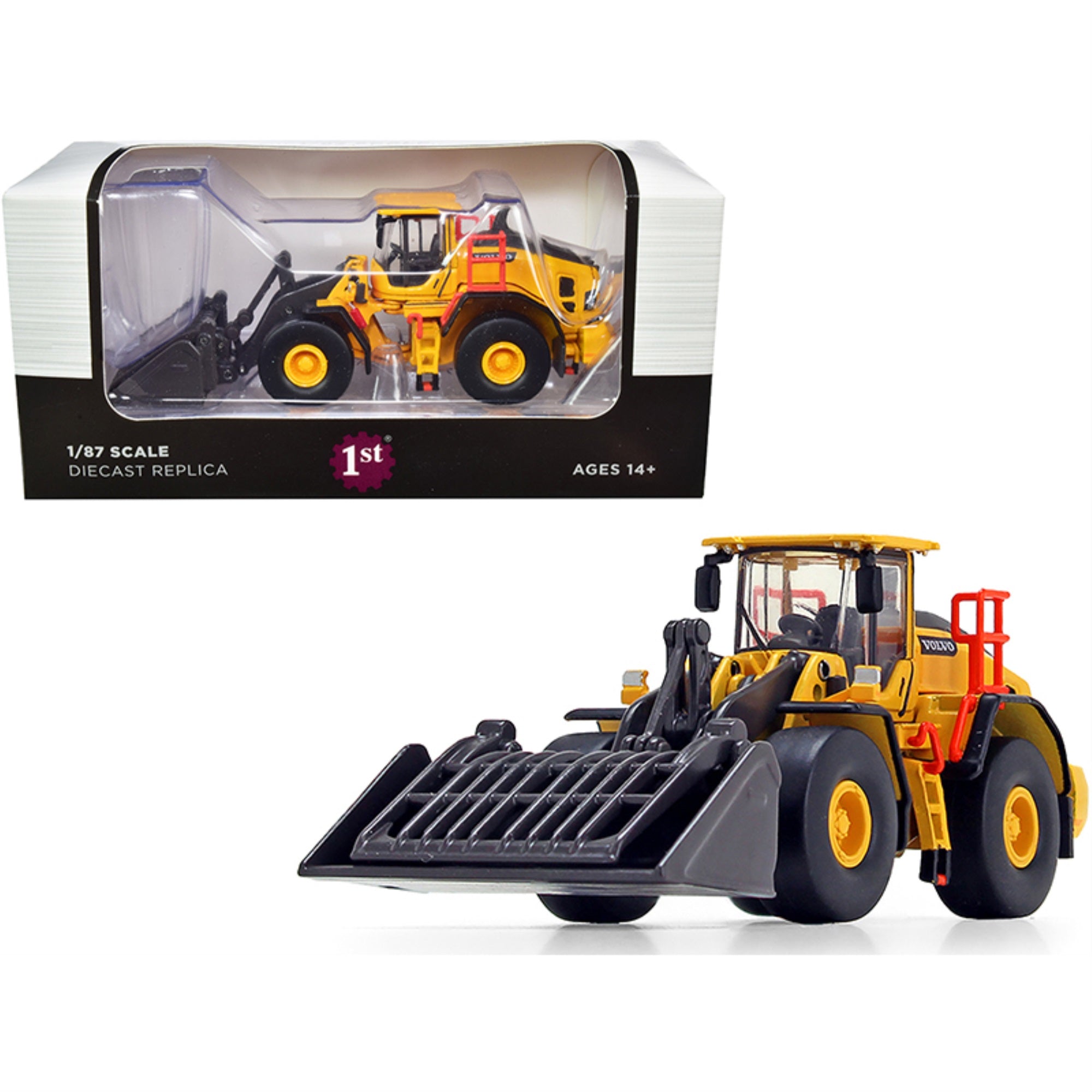 Volvo L180H Refuse Wheel Loader 1/87 (Ho) Diecast Model By First Gear