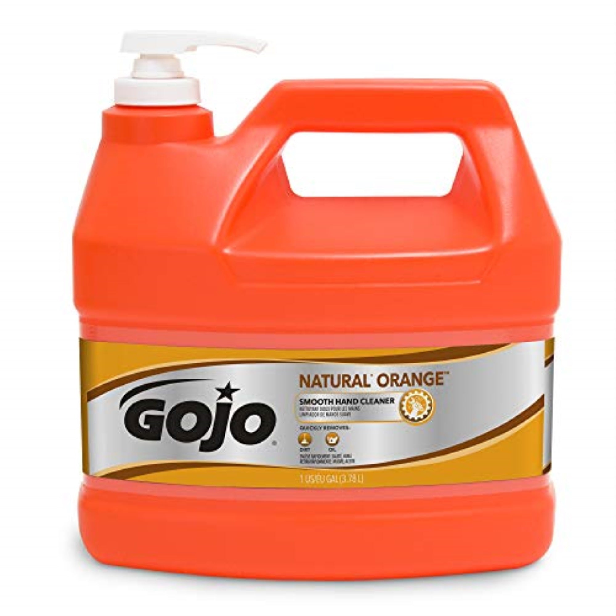 8002305 Hand Cleanr Smth Org 1G Gojo Natural Orange Scent Hand Cleaner 1 Gal (Pack Of 4)