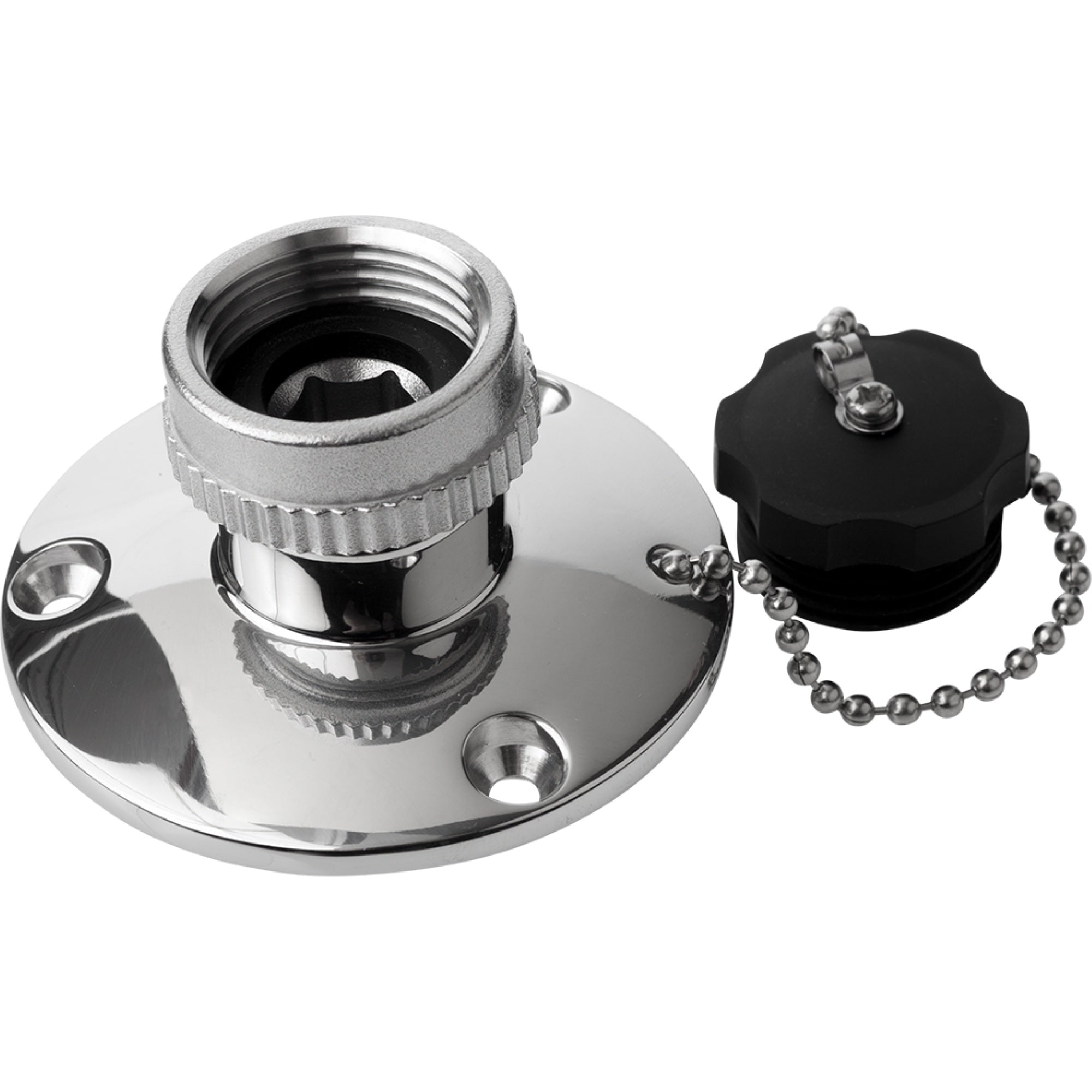 Sea Dog Fresh Water Inlet  316 Stainless Steel