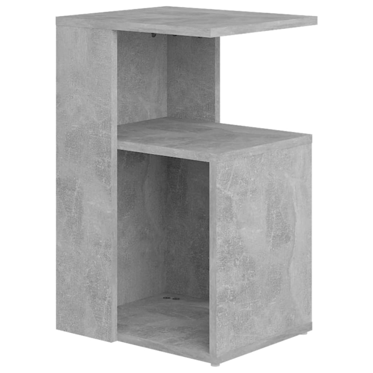 Vidaxl Side Table Concrete Gray 14.2'X11.8'X22' Chipboard