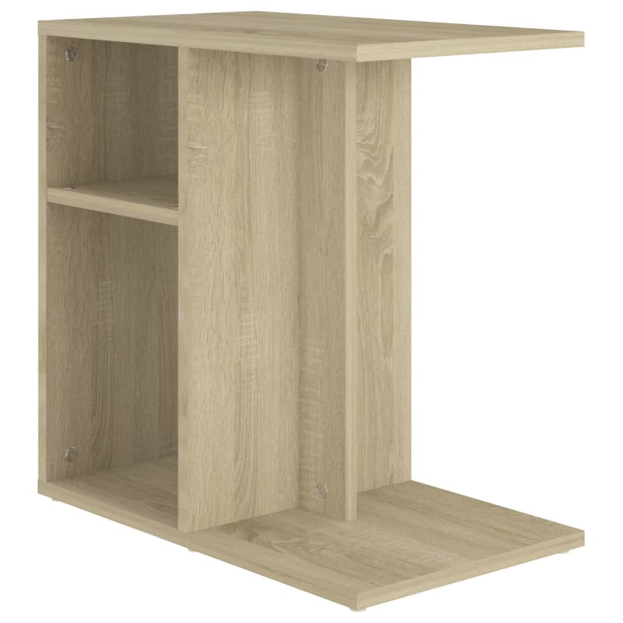 Vidaxl Side Table Sonoma Oak 19.7'X11.8'X19.7' Chipboard