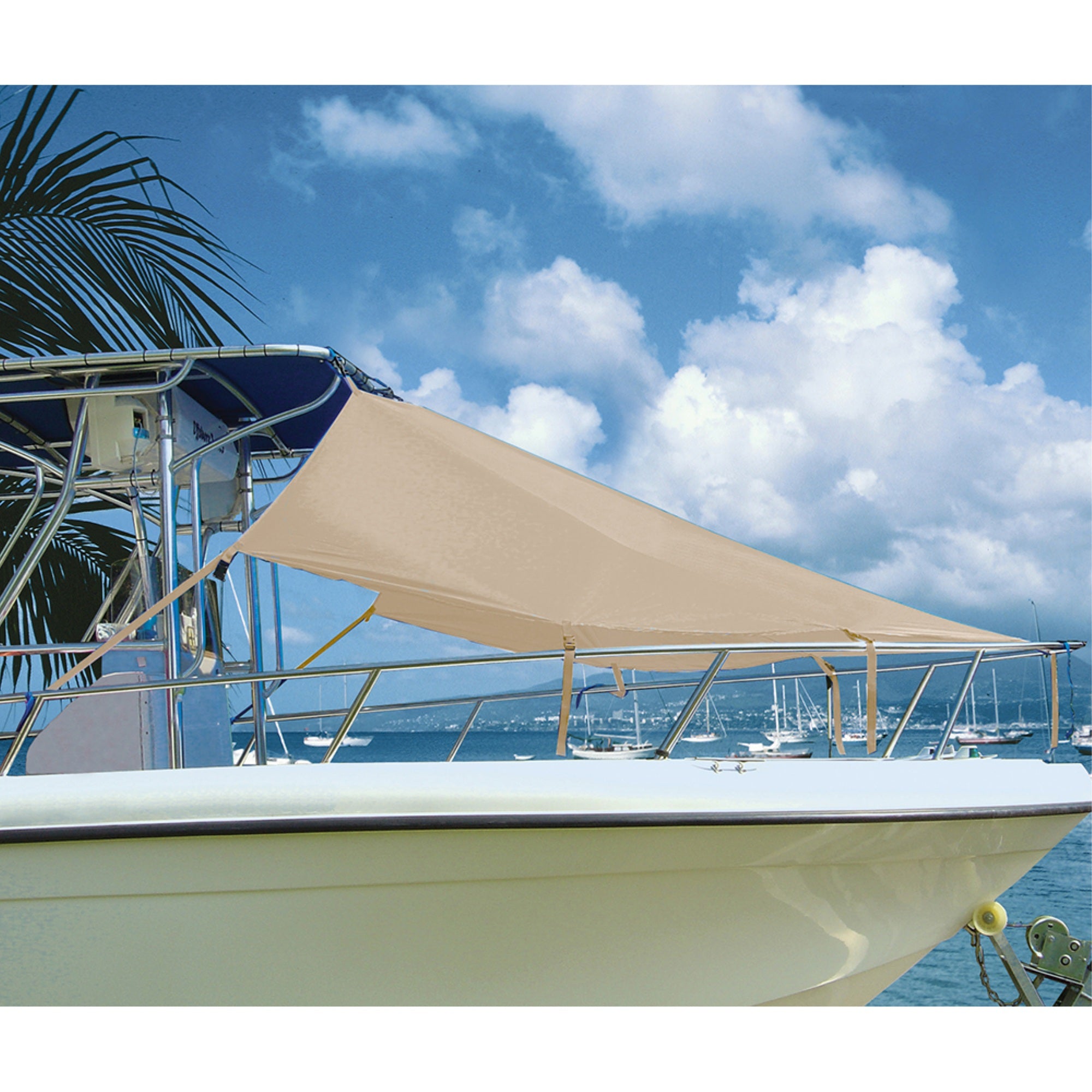 Taylor Made T-Top Bow Shade 6'L X 90'W Sand