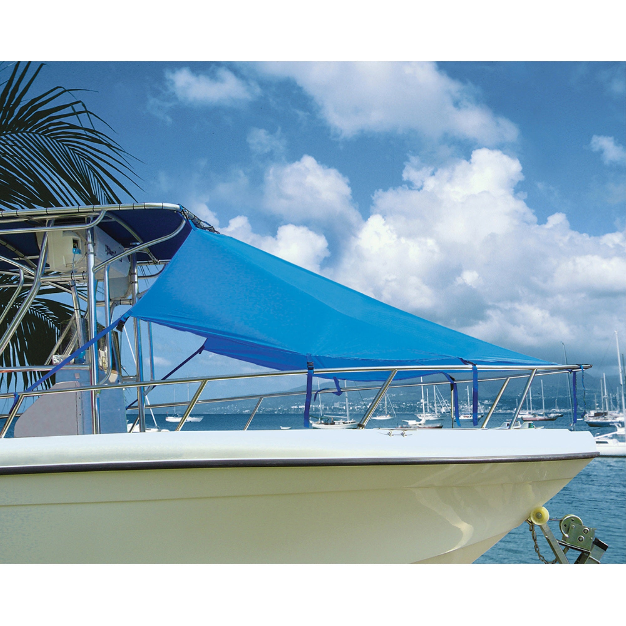 Taylor Made T-Top Bow Shade 7'L X 102W Pacific Blue