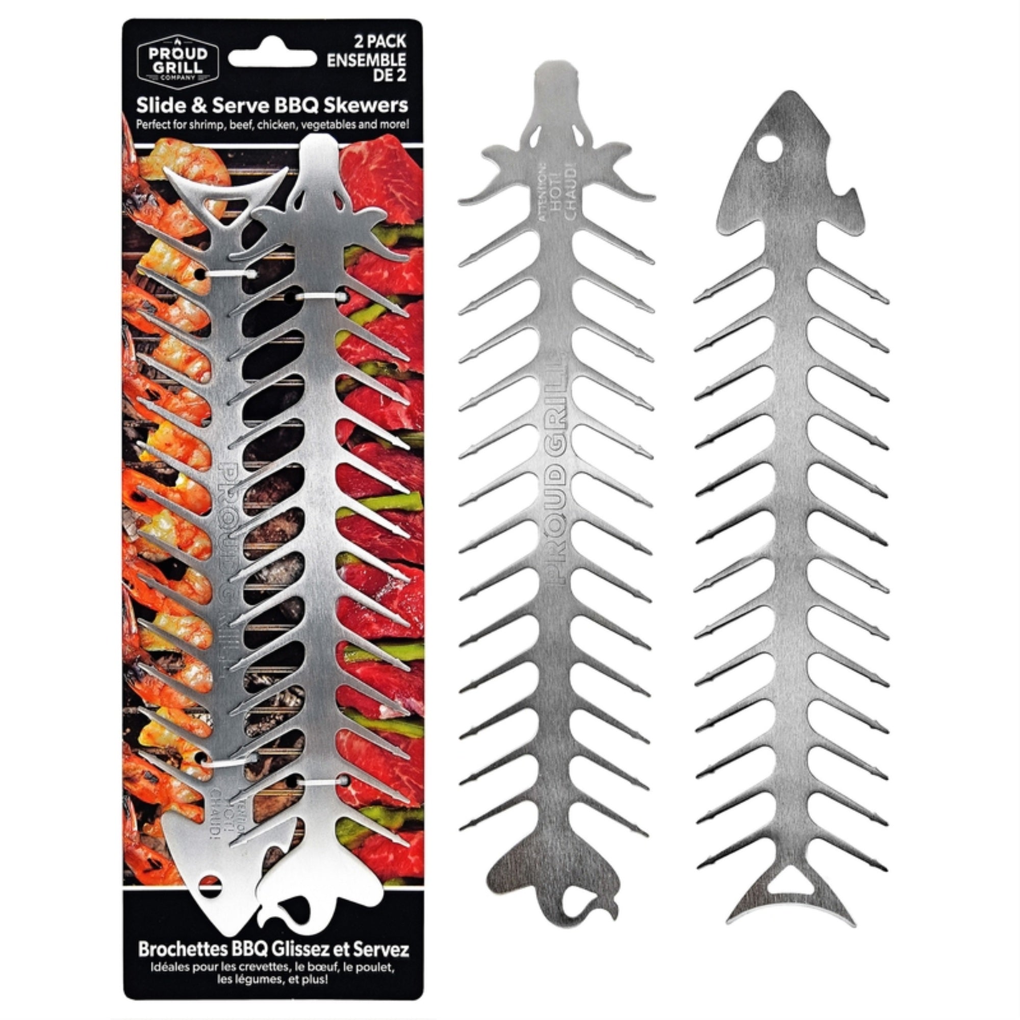 Skewer Ss Chrm 12.3X4.7 (Pack Of 1)