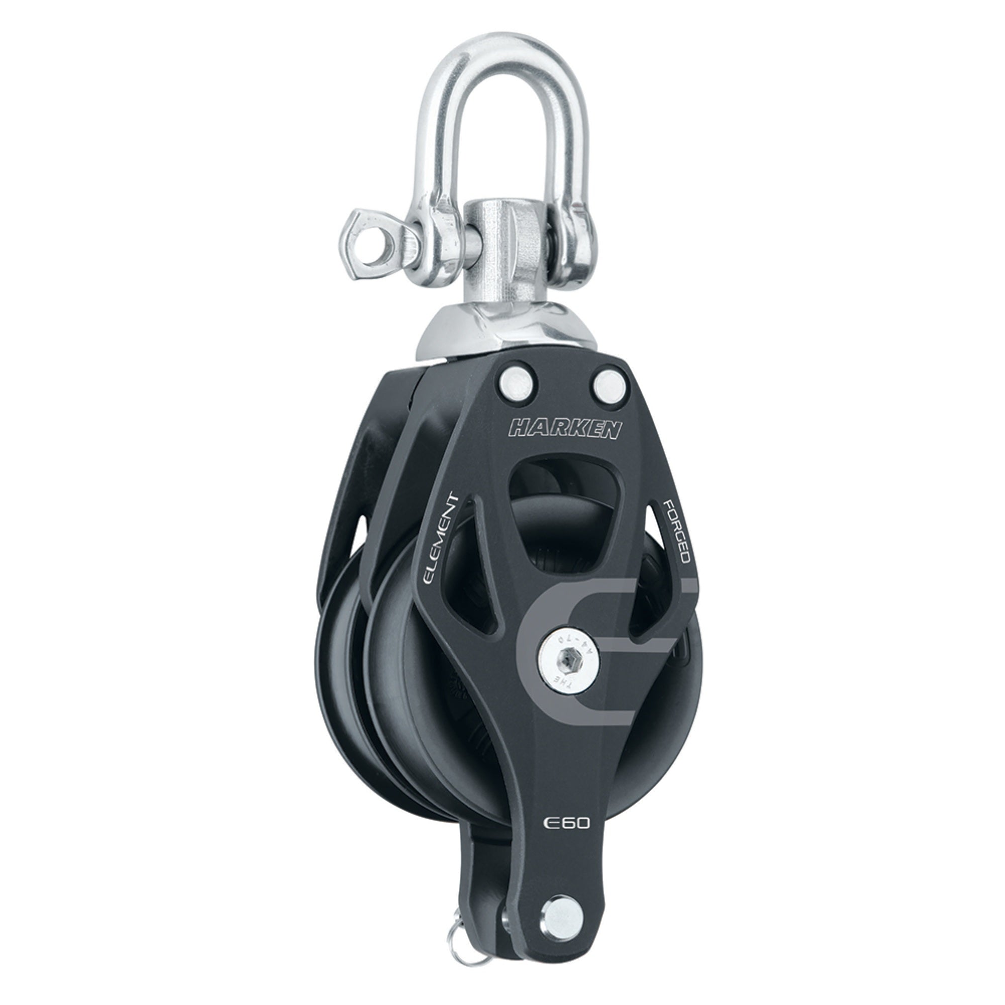 Harken 60Mm Double Element Block W/ Swivel & Becket