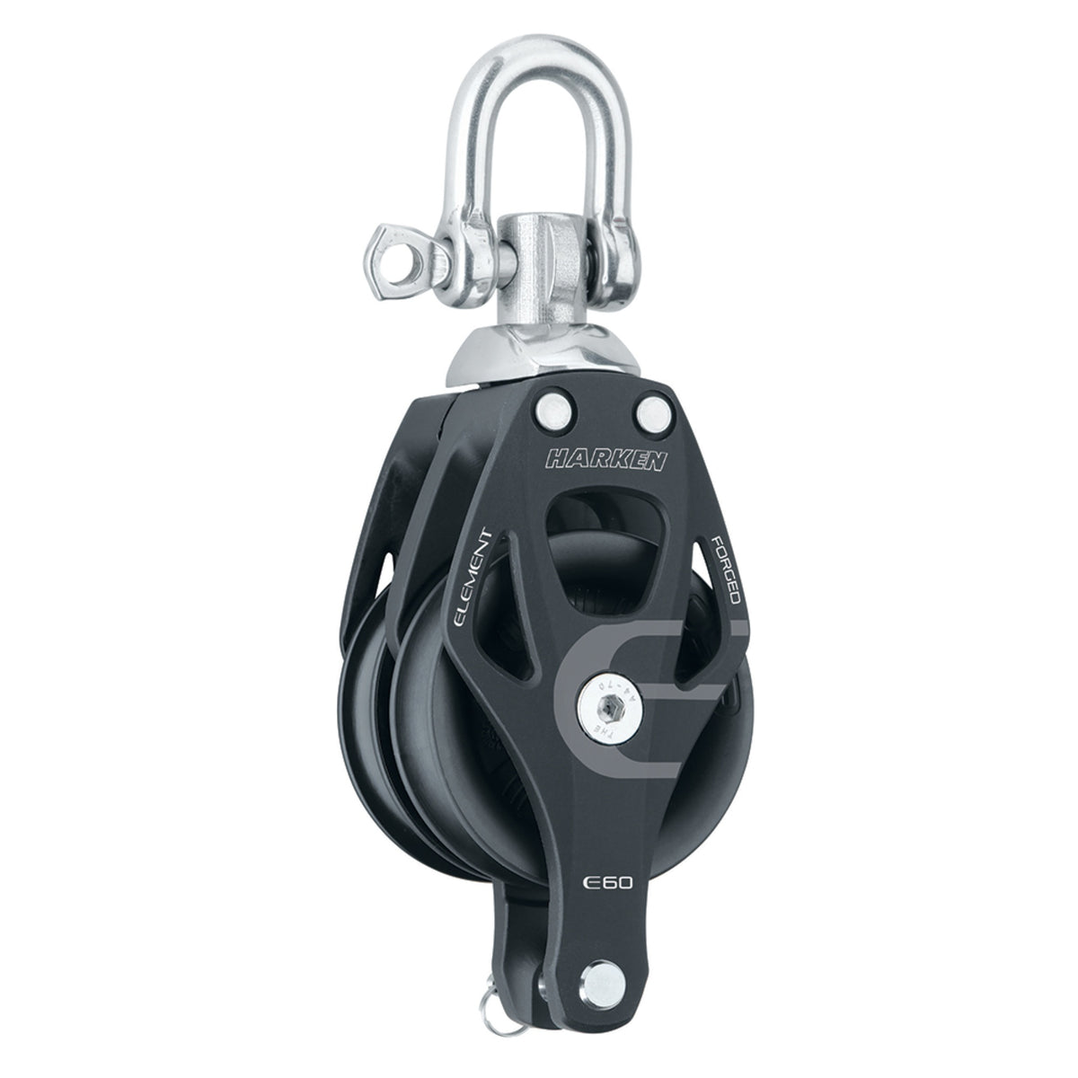Harken 60Mm Double Element Block W/ Swivel & Becket
