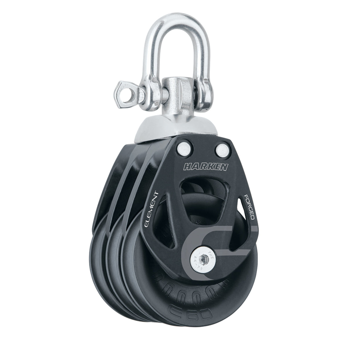 Harken 60Mm Triple Element Block W/ Swivel