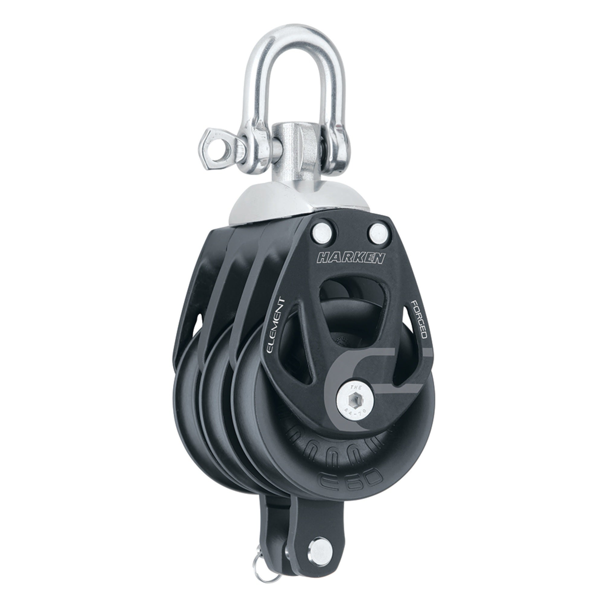 Harken 60Mm Triple Element Block W/ Swivel & Becket