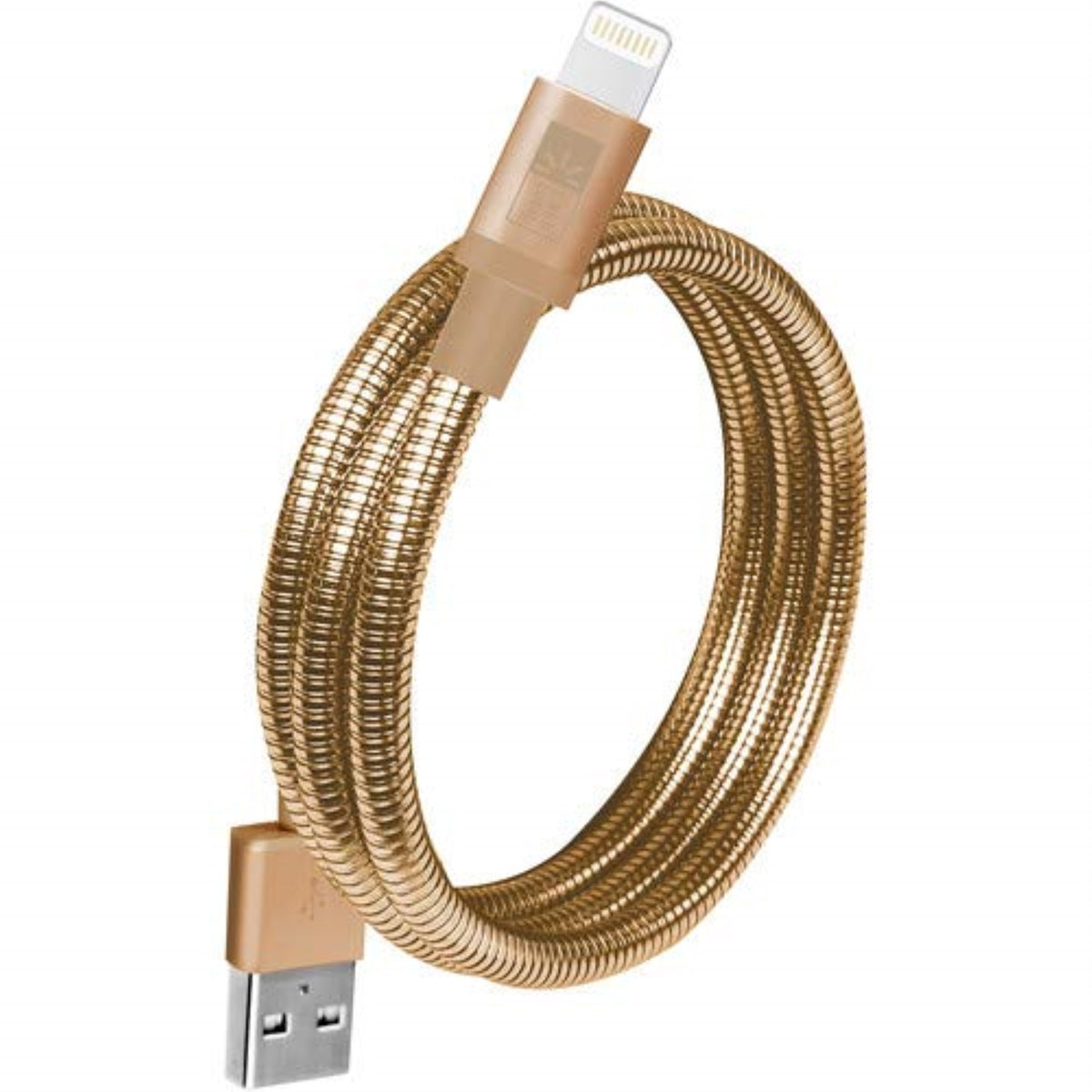 Mfi Ltg Chrome Spiral Cable-Gd
