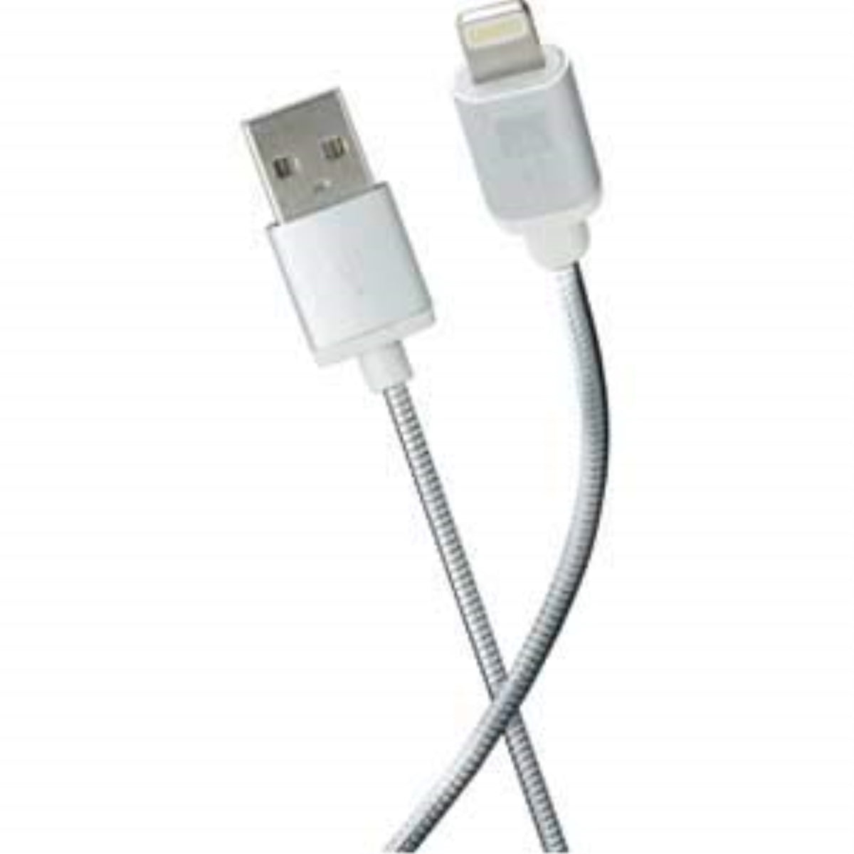 Mfi Ltg Chrome Spiral Cable-Sl