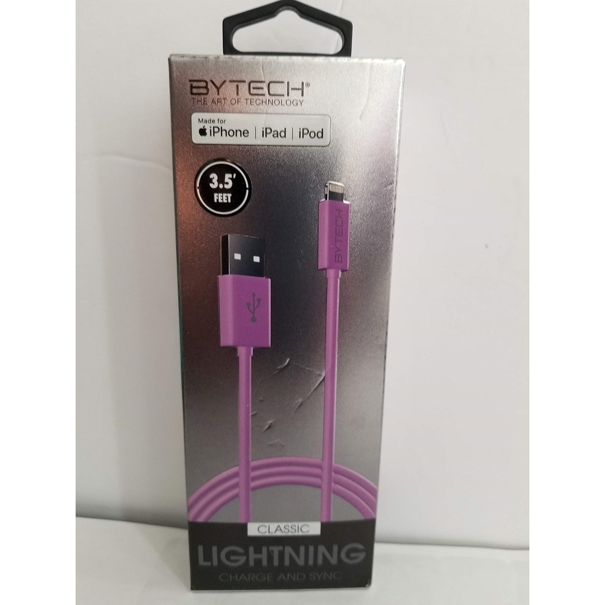 Mfi Cable-Asst Colors- 3.5Ft