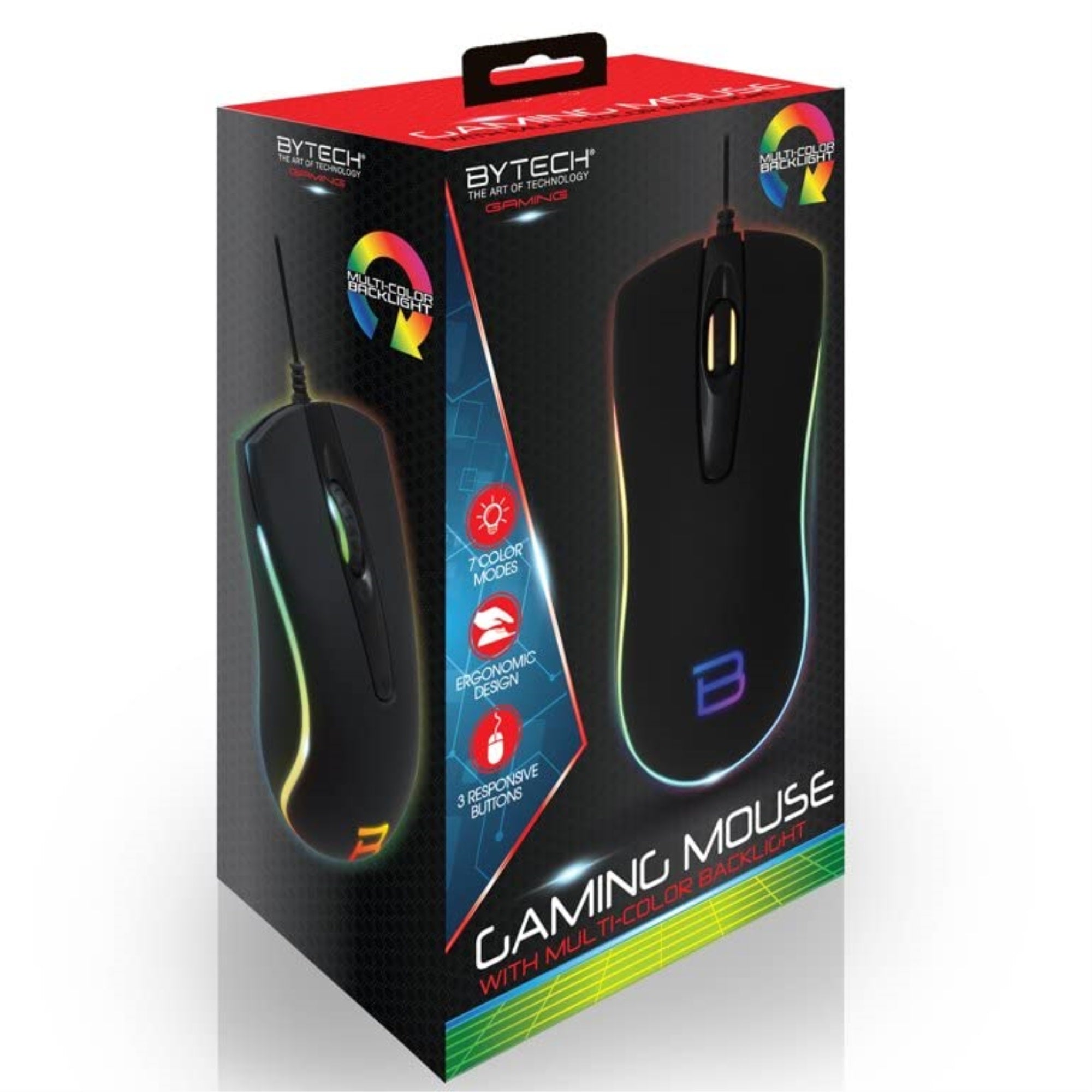 Bytech 3D Light Up Gaming Mouse