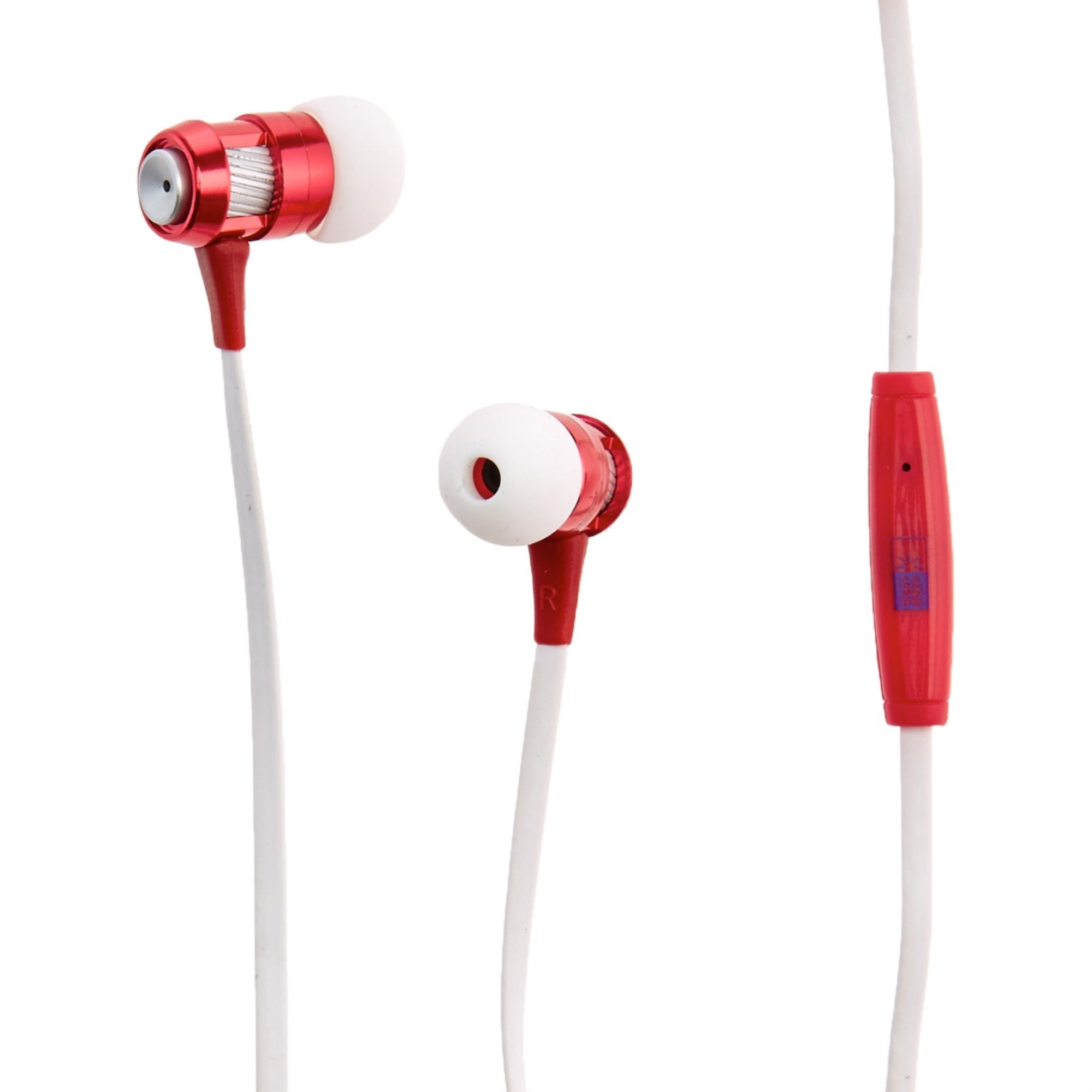 Bytech Cl Earbuds With Mic Pink/White