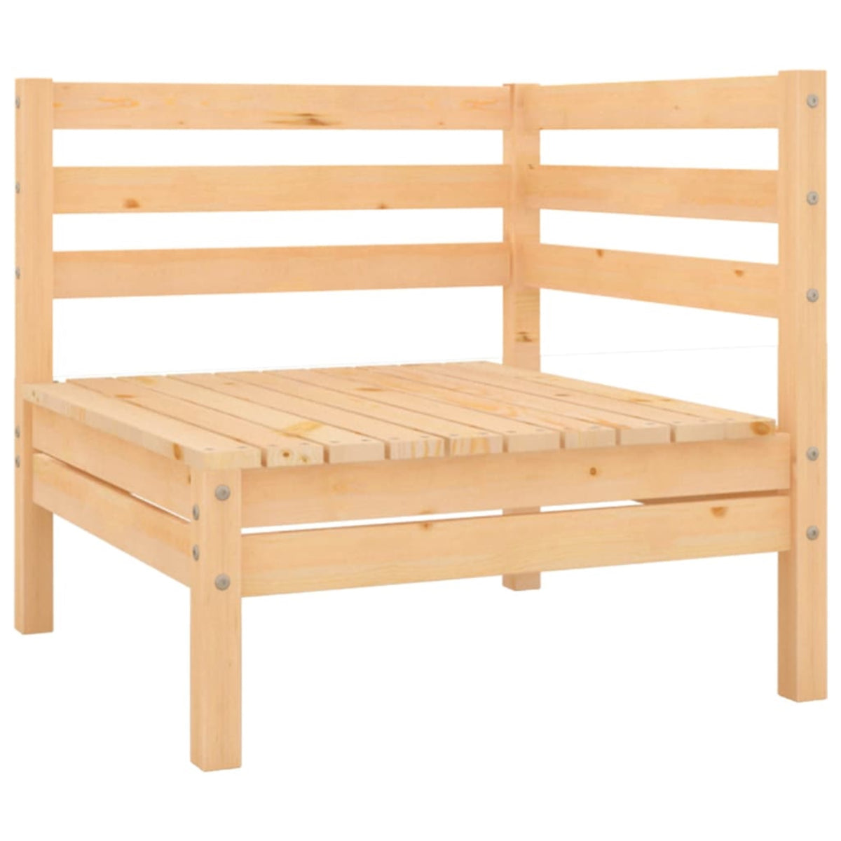 Vidaxl 4 Piece Patio Lounge Set Solid Pinewood