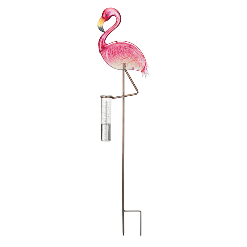 RAIN GAUGE FLAMINGO 40″(Pack of 1)