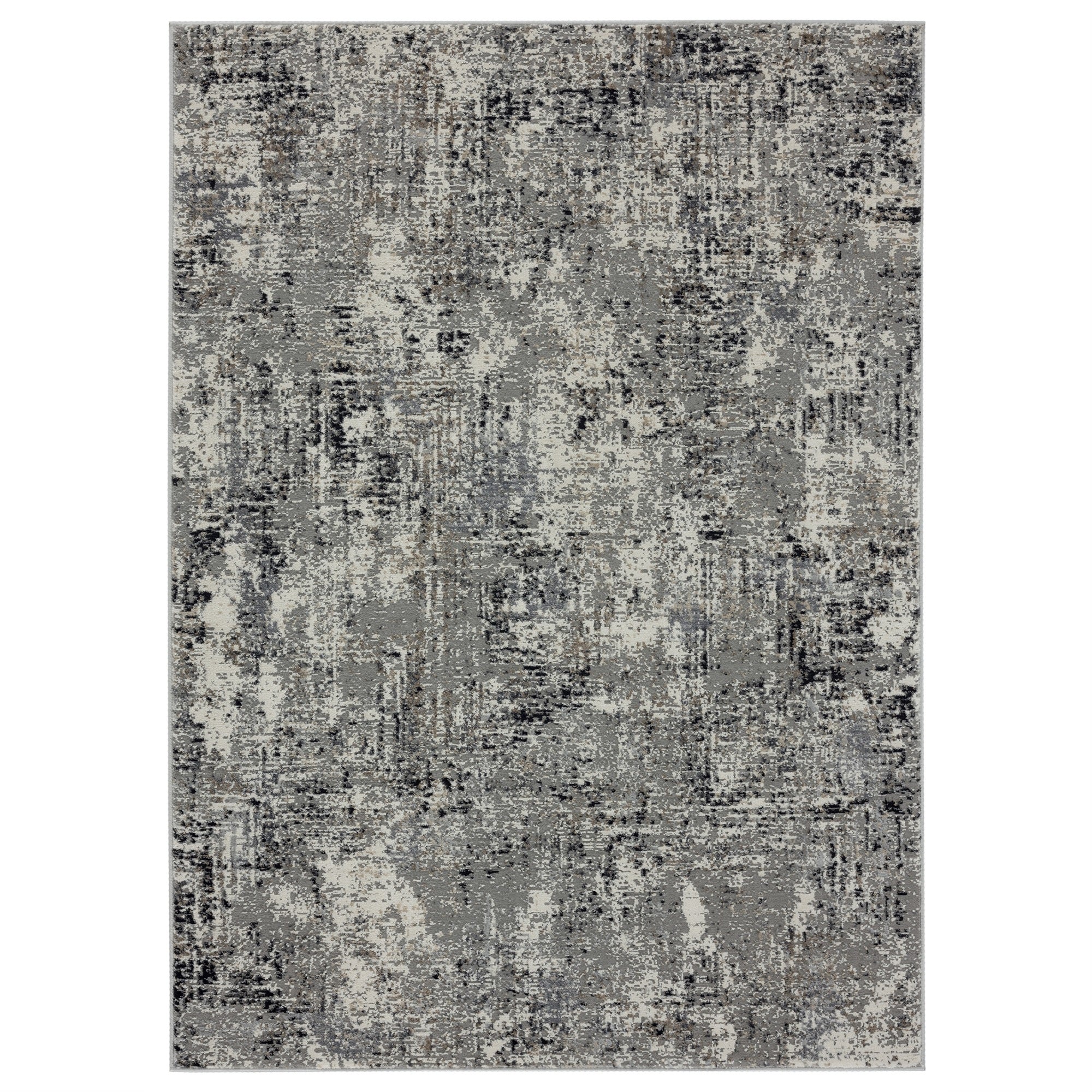 United Weavers Eternity Mizar Charcoal Round Rug 7'10″ RD