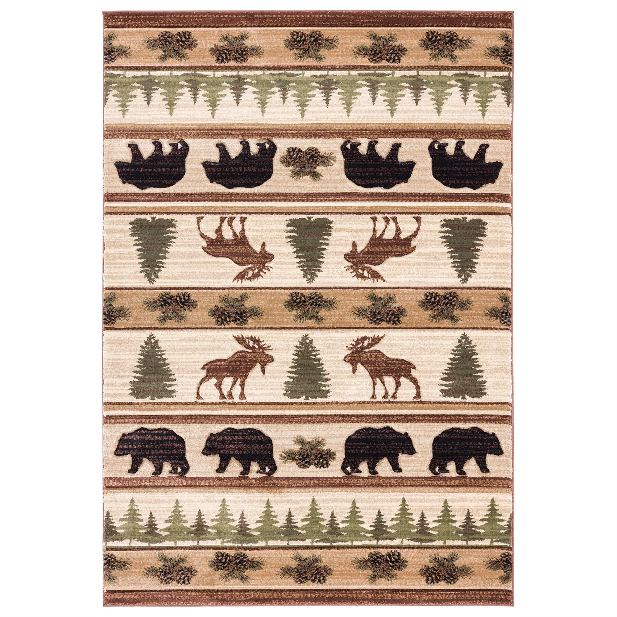 United Weavers Cottage Adler Beige Accent Rug 1'10″ x 2'8″