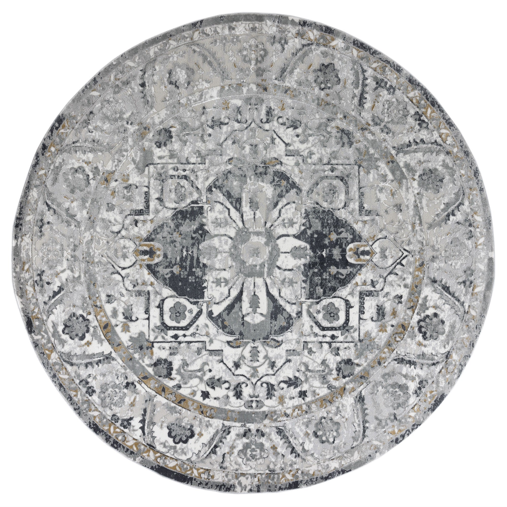 United Weavers Veronica Adelaide Wheat Round Rug 7'10″ RD