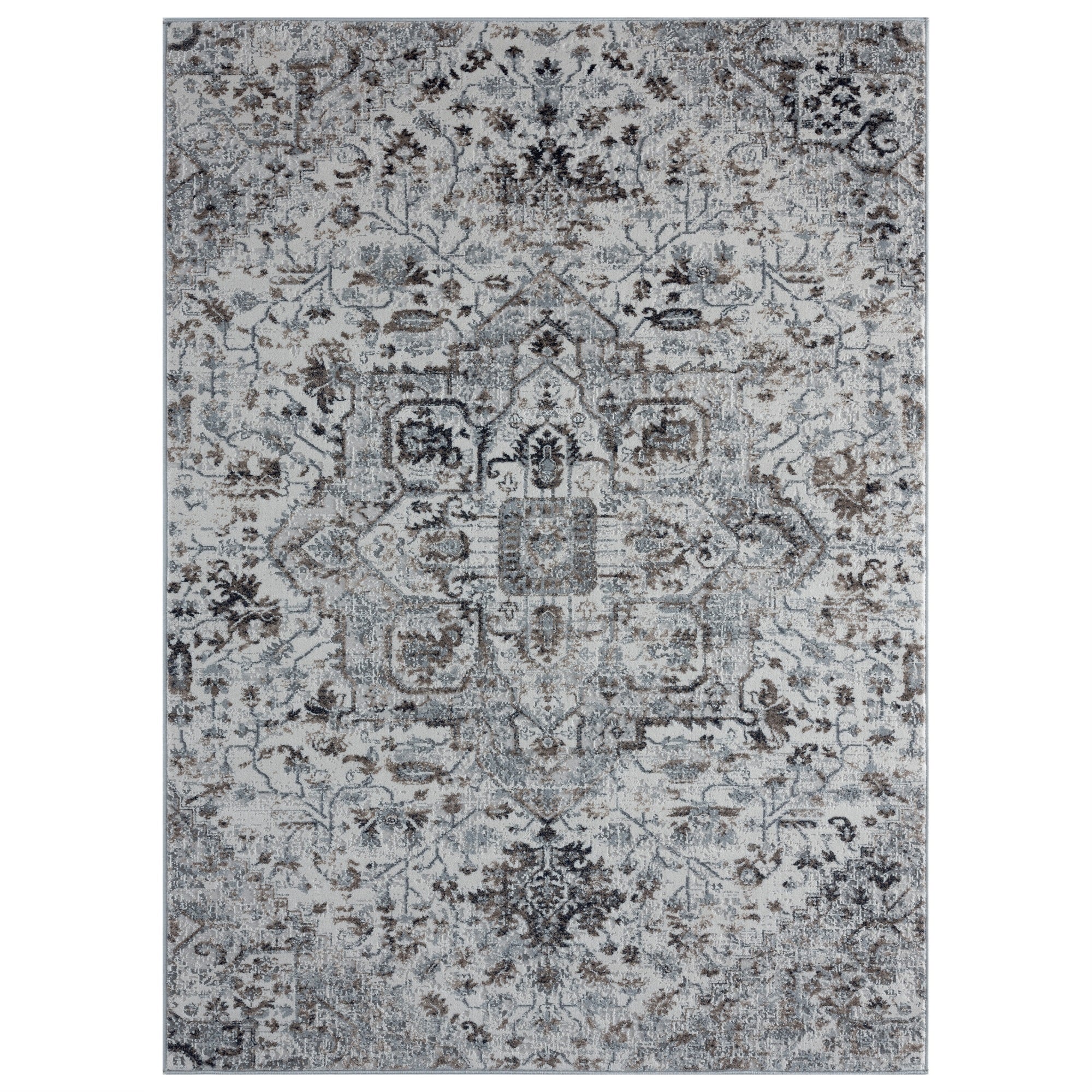 United Weavers Eternity Callisto Wheat Round Rug 7'10″ RD