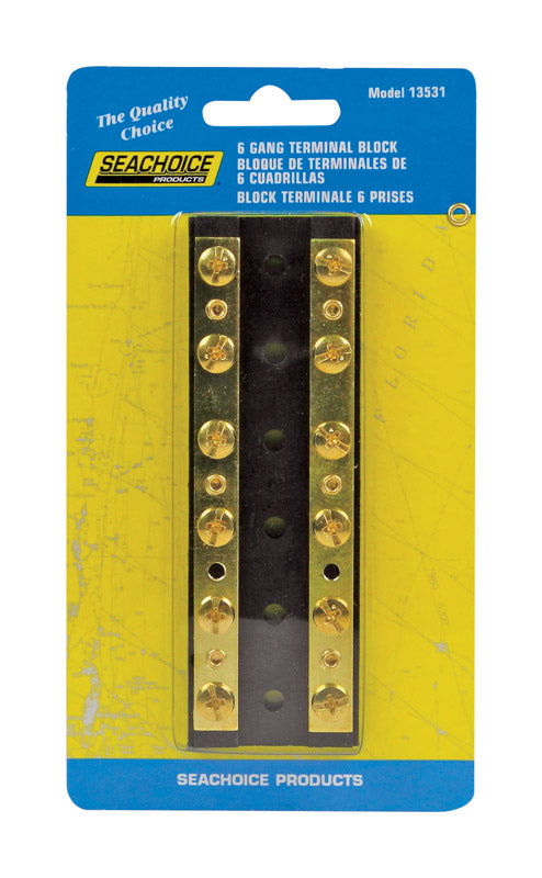 Terminal Block 6-Gang (Pack Of 1)