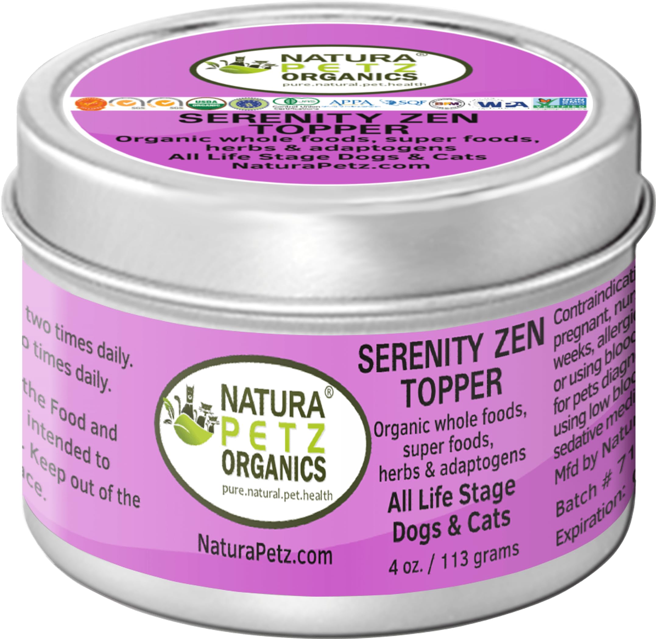 Serenity Zen Meal Topper For Dogs And Cats* - Serenity Zen Anti-Stress & Anti-Anxiety Meal Topper*