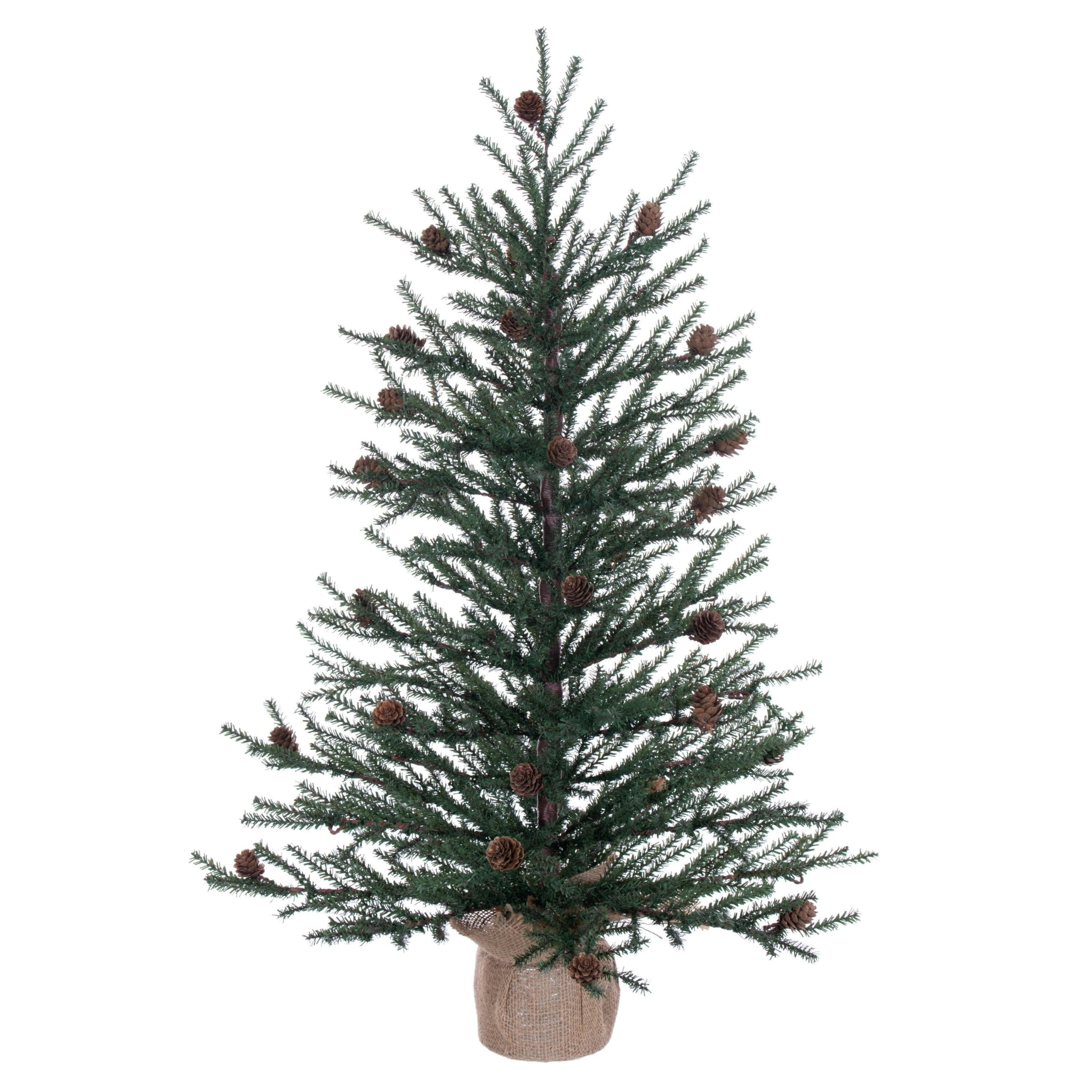 Casafoyer  30” Carmel Pine w/Cones 684T Burlap Base - B803923 - (Pack Of 2)