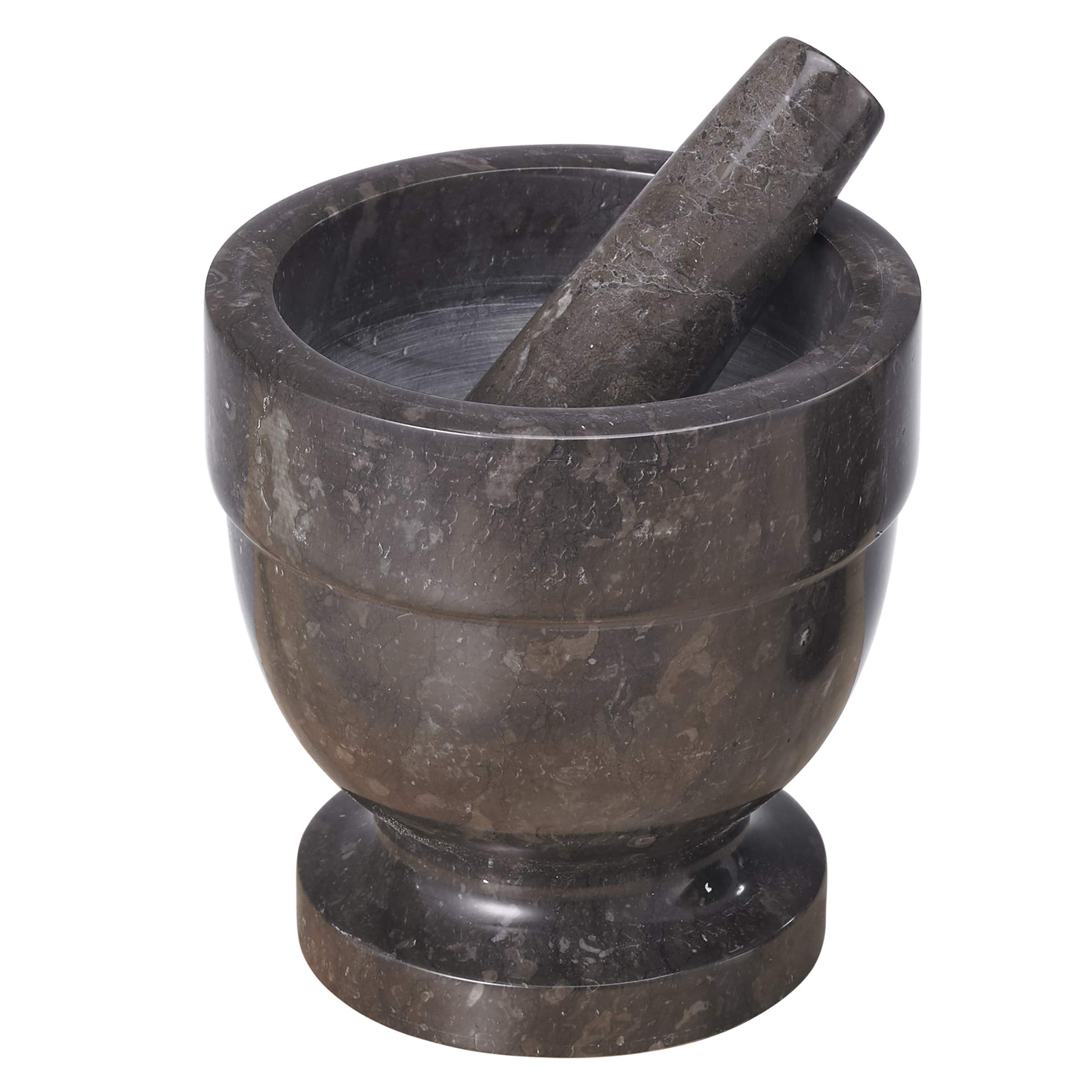Charcoal 5.9 x 5.9″ Mortar & Pestle″