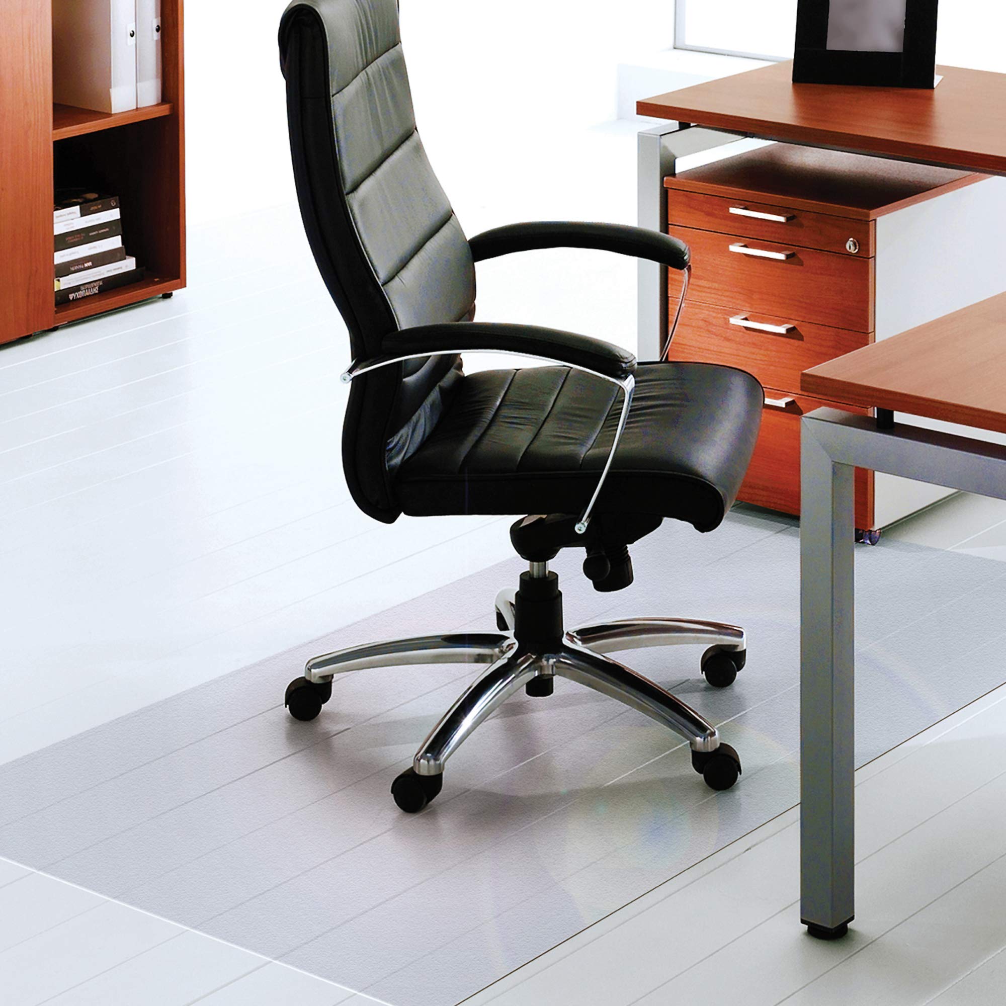 Ultimat XXL Polycarbonate Rectangular Chair Mat for Hard Floors - 60 x 118″″