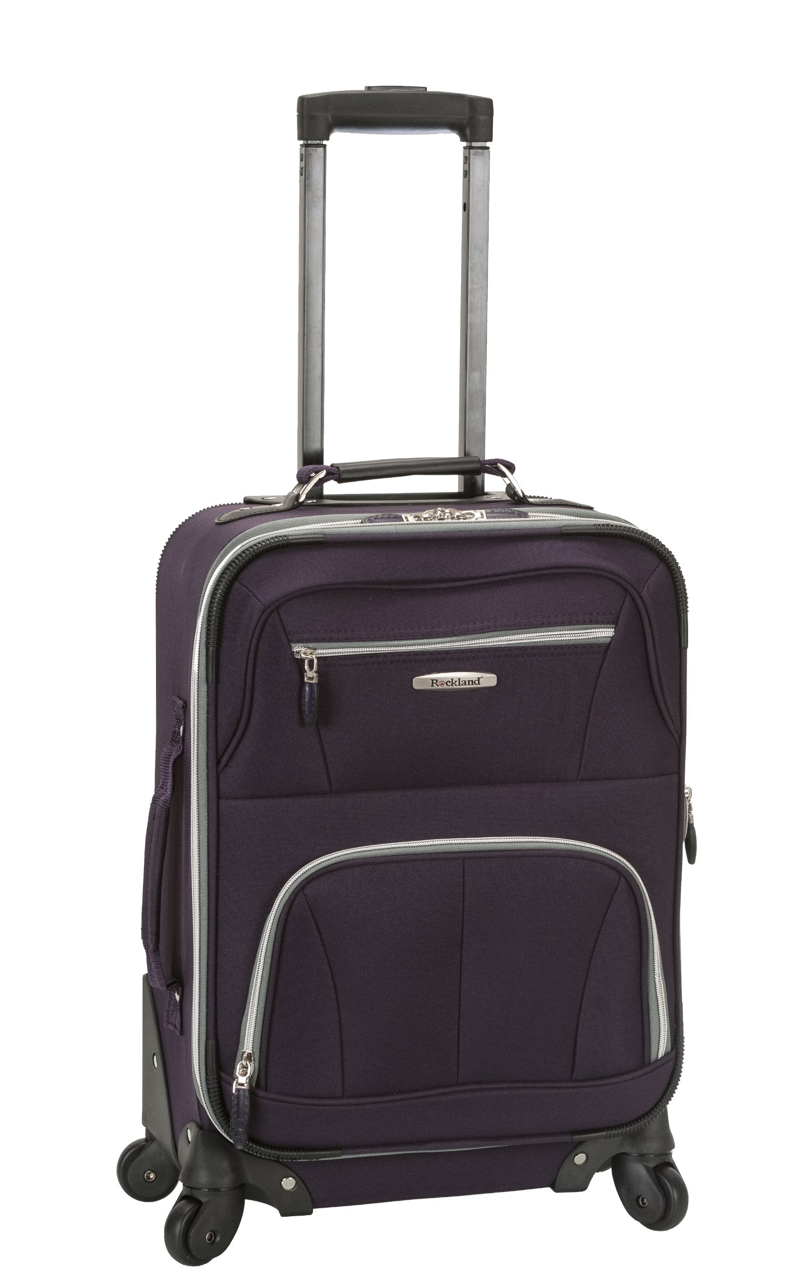 PASADENA 19 Inch  EXPANDABLE SPINNER CARRY ON - PURPLE