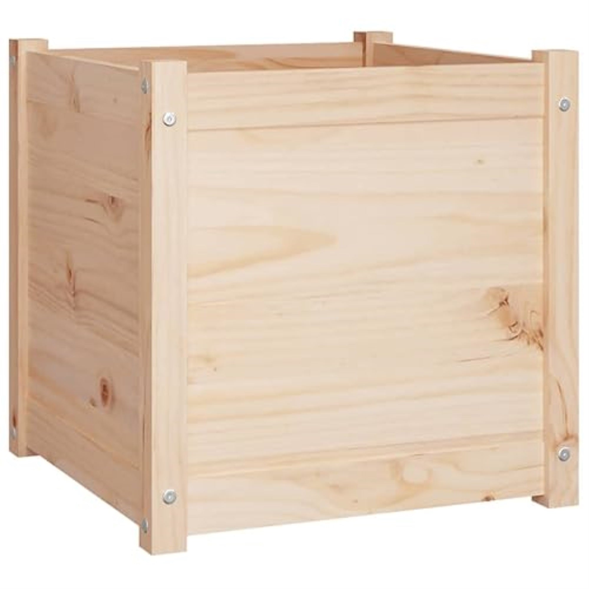 Vidaxl Garden Planter 19.7'X19.7'X19.7' Solid Wood Pine